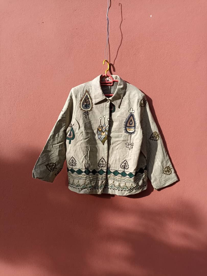 Designer × Japanese Brand × Vintage Vintage KAE Button up Jacket nice Design Size L / US 10 / IT 46 - 1 Thumbnail
