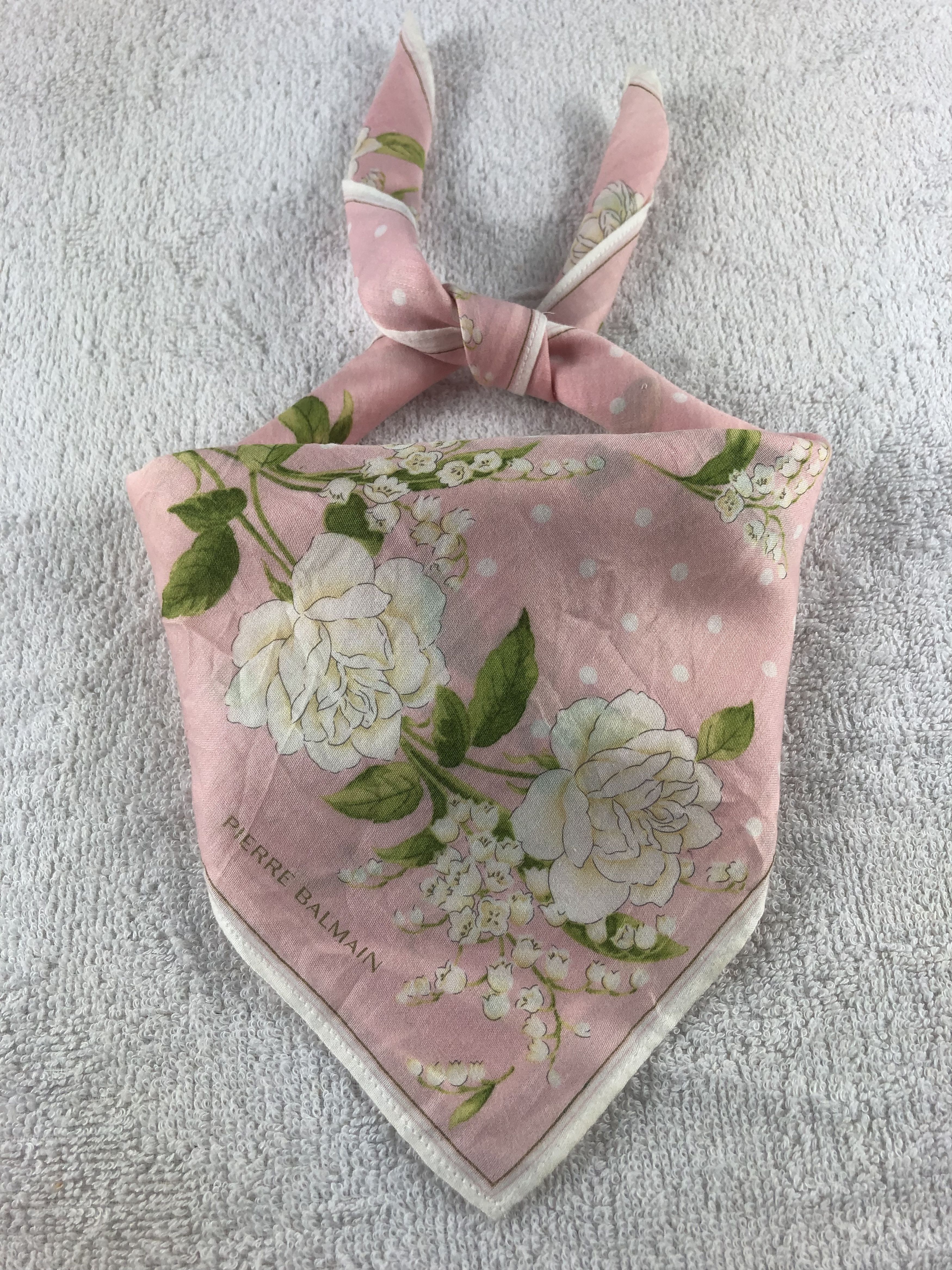 Pierre Balmain × Vintage Pierre Balmain Handkerchief / Bandana / Neckerchief Size ONE SIZE - 1 Thumbnail