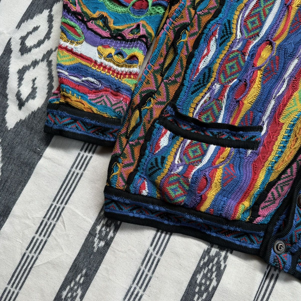 Coogi × Vintage 90's Coogi Cardigan Size US S / EU 44-46 / 1 - 4 Thumbnail
