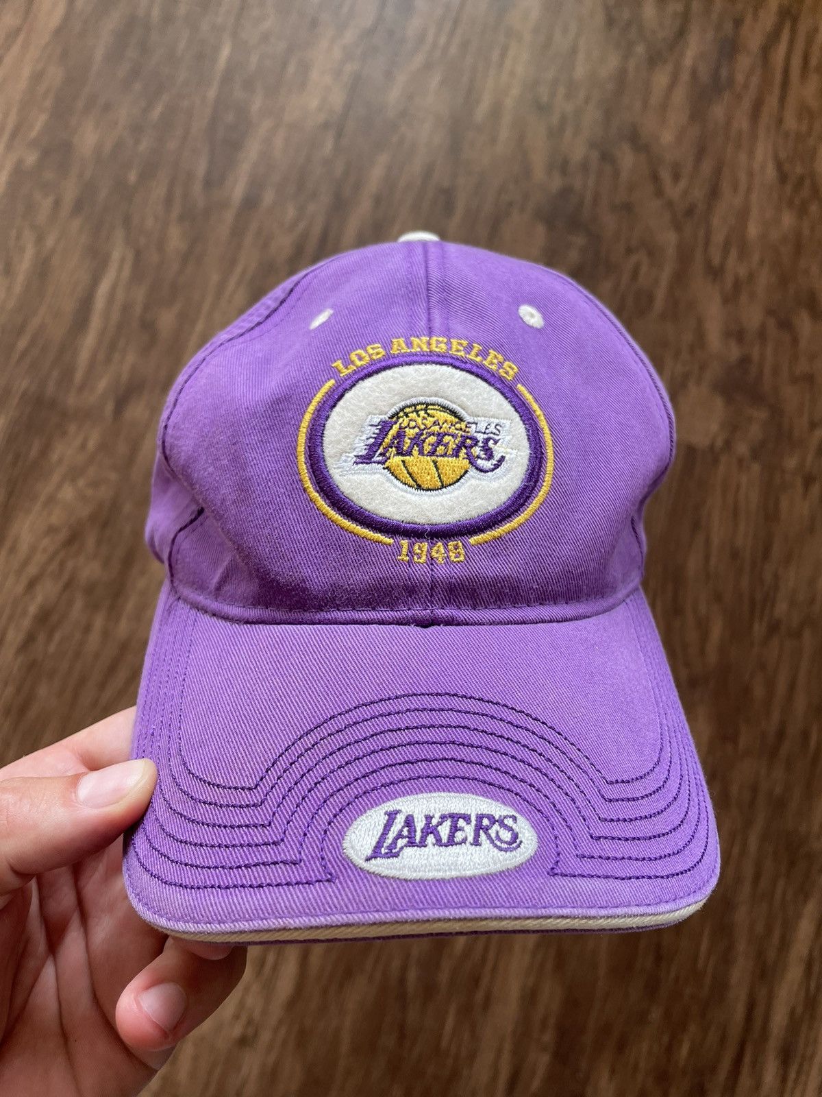 NBA × Vintage Vintage NBA Lakers Hat Size ONE SIZE - 2 Thumbnail