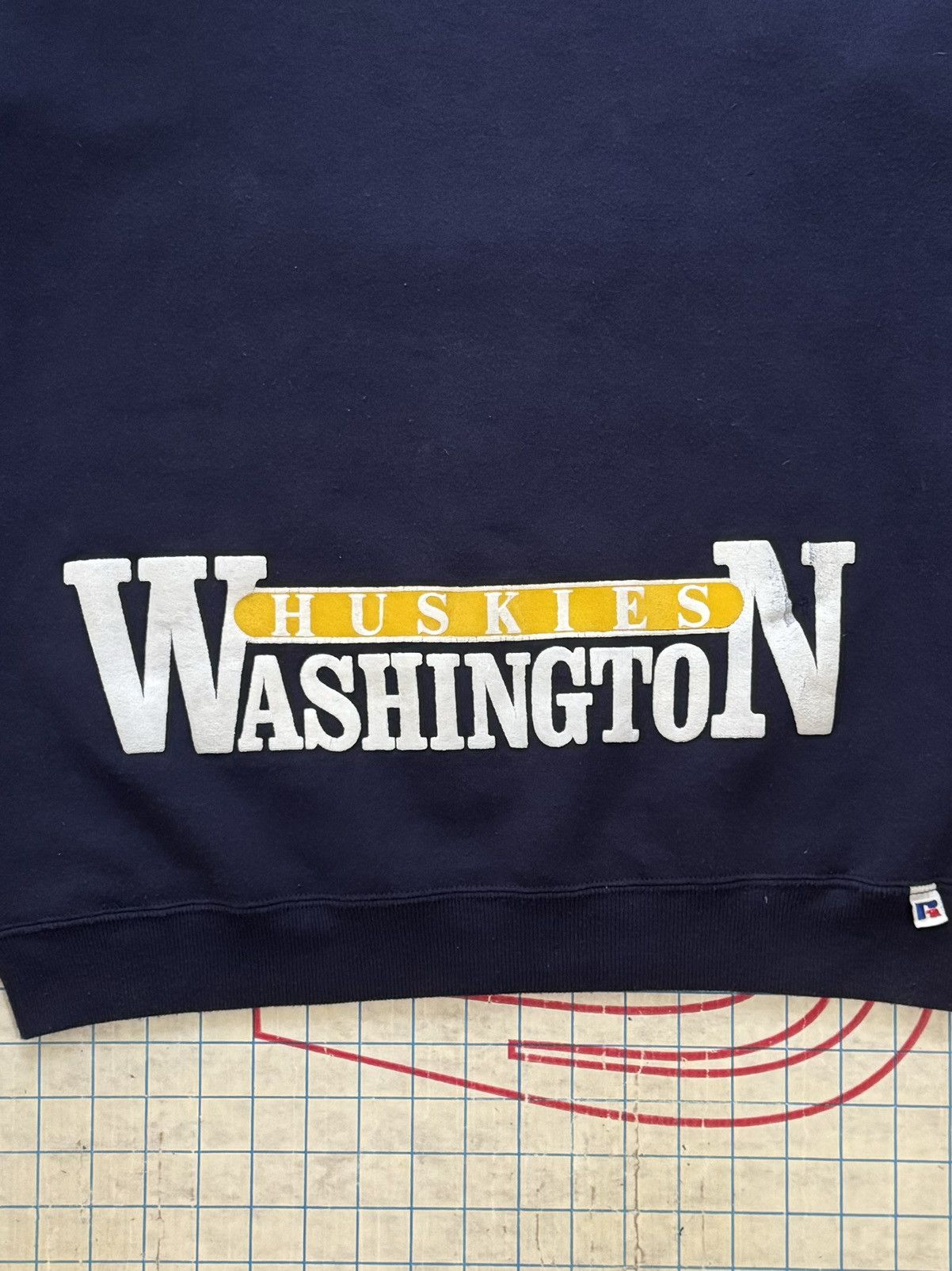 Russell Athletic × Vintage Vintage Washington Huskies Spell Out Crewneck Russell Ath Size US M / EU 48-50 / 2 - 5 Thumbnail