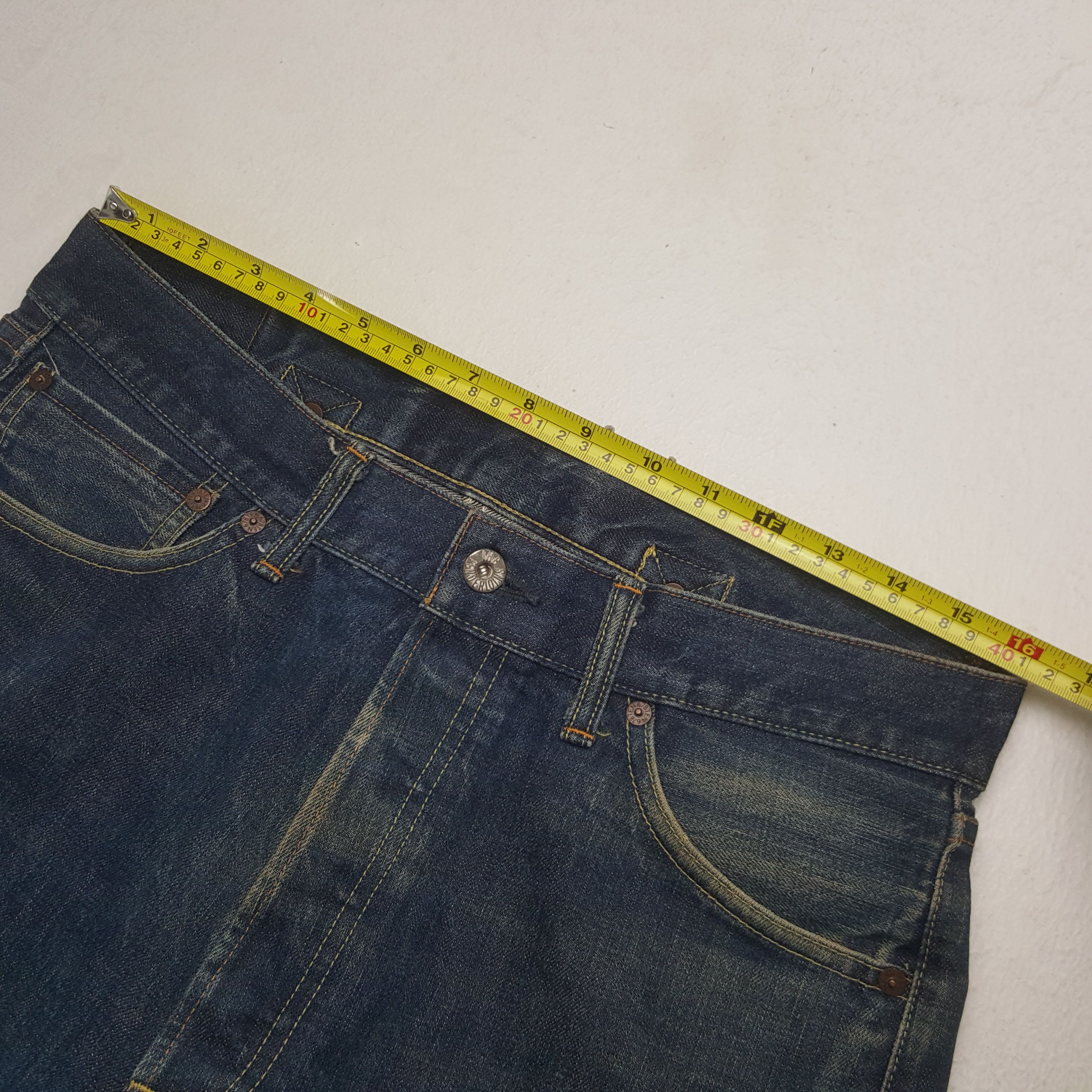 Tenderloin Vintage The Tenderloin Selvedge Baggy Denim Jeans RR13 Size US 32 / EU 48 - 10 Thumbnail