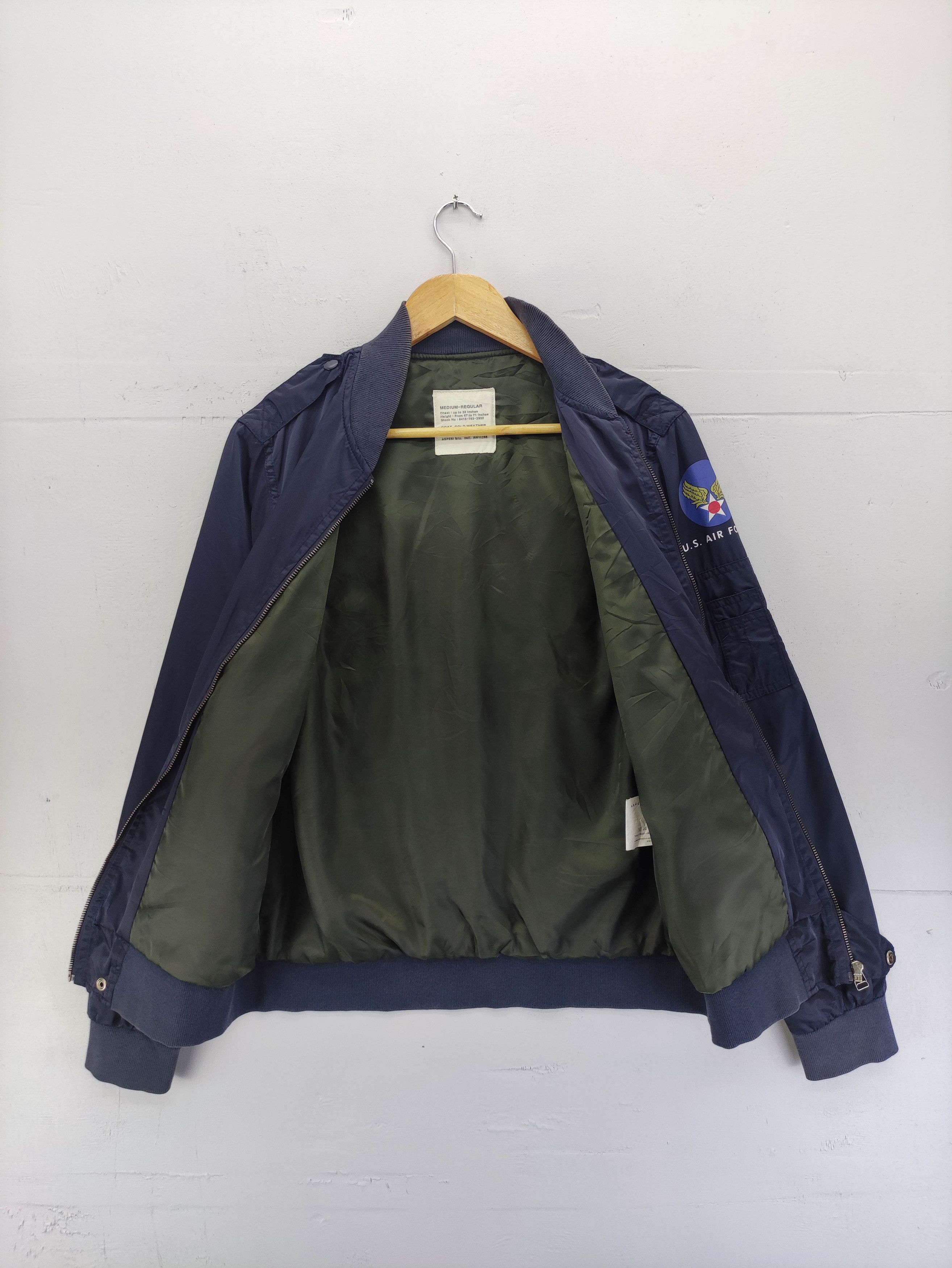 Aspesi Vintage Aspesi Bomber Jacket Embroidery Big Logo Size US M / EU 48-50 / 2 - 6 Thumbnail
