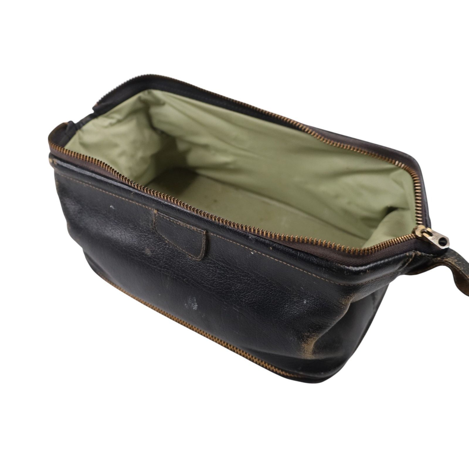 Vintage True VTG 50's TraValet Leather Dopp Toiletry Travel Kit Size ONE SIZE - 4 Thumbnail