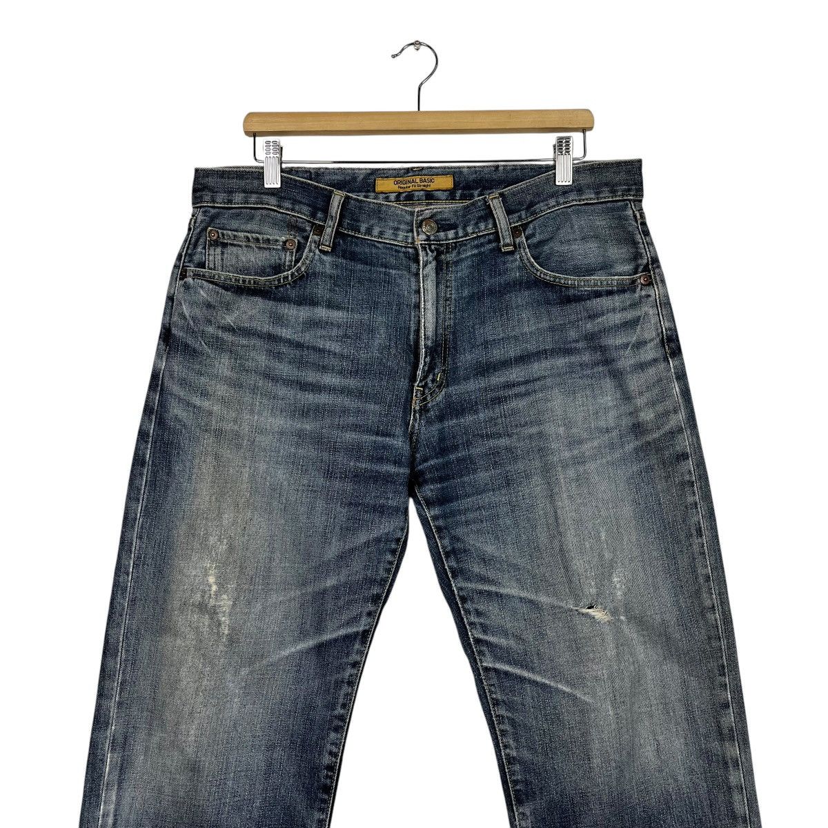 14th Addiction Vintage Japanese Designer Distressed Denim Size US 36 / EU 52 - 3 Thumbnail