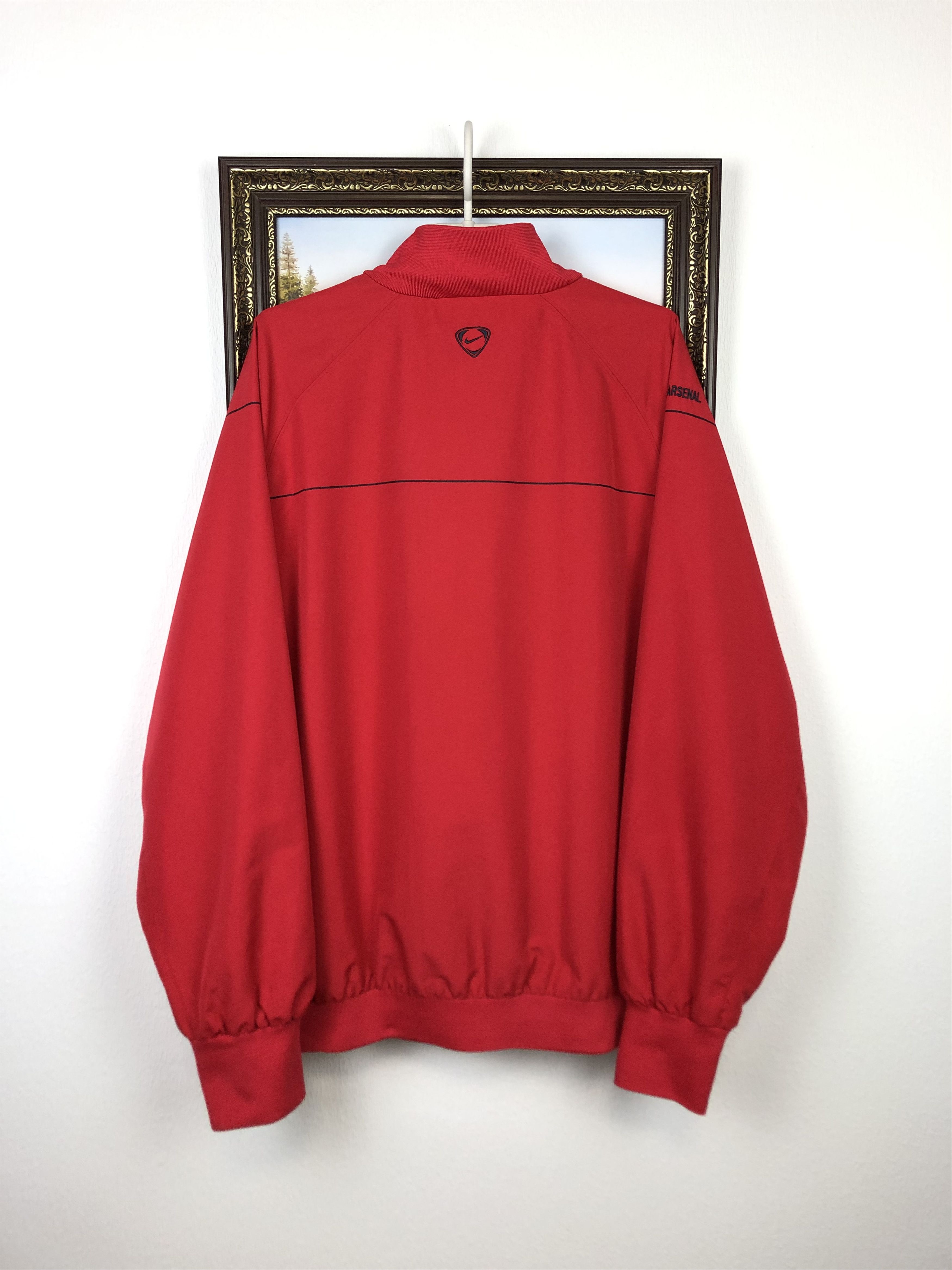 Nike Vintage Nike Arsenal Football Jacket Soccer Track Gunners Size US XXL / EU 58 / 5 - 9 Thumbnail