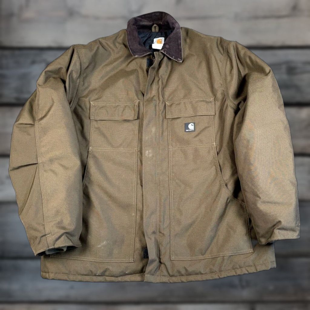 Carhartt Carhartt Extreme Arctic Quilted Jacket Adult XL Bark Green Full Zip C55 BRK Size US XL / EU 56 / 4 - 1 Thumbnail