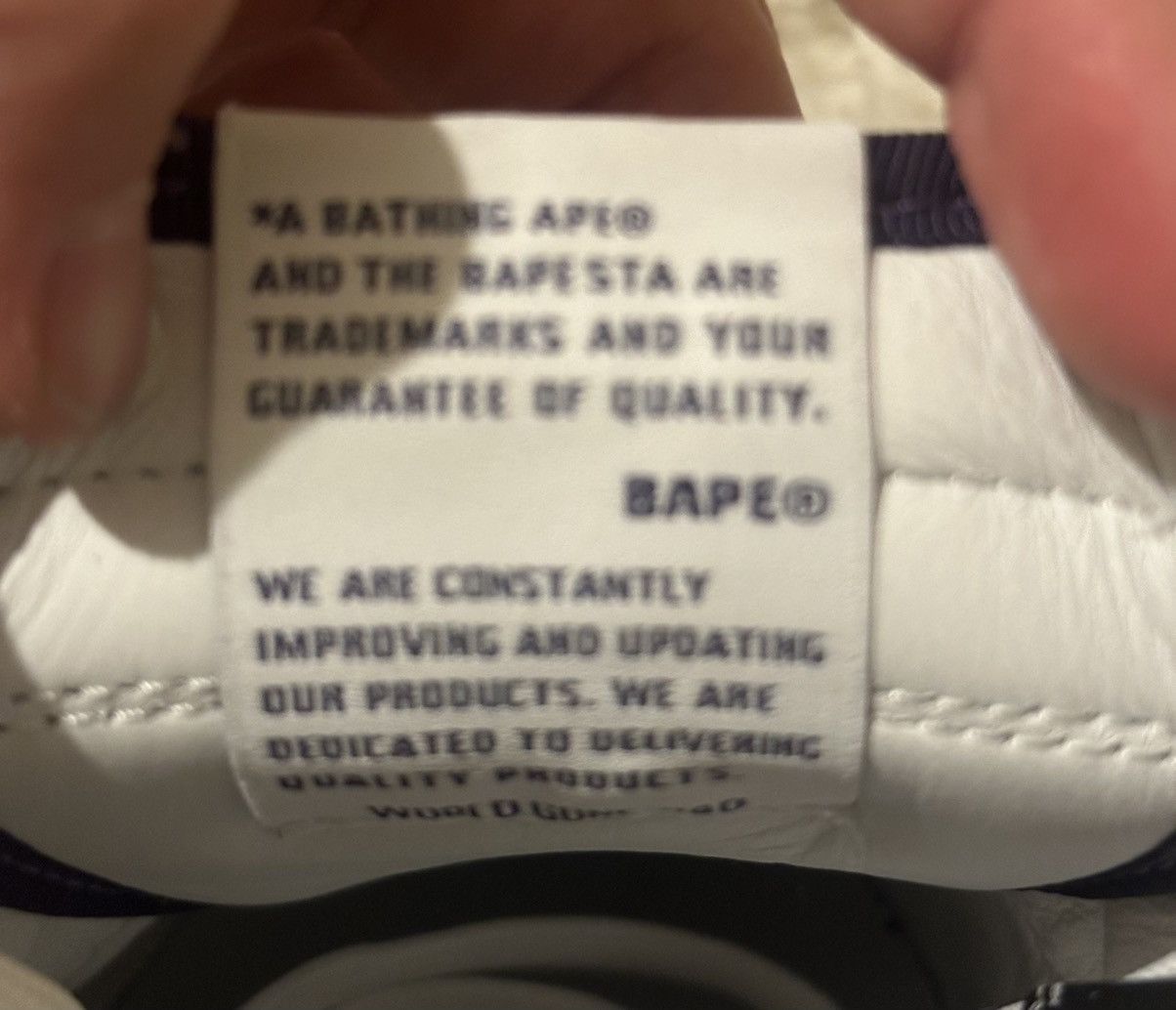 Bape BAPESTA #4 M1 Size US 9 / EU 42 - 15 Thumbnail