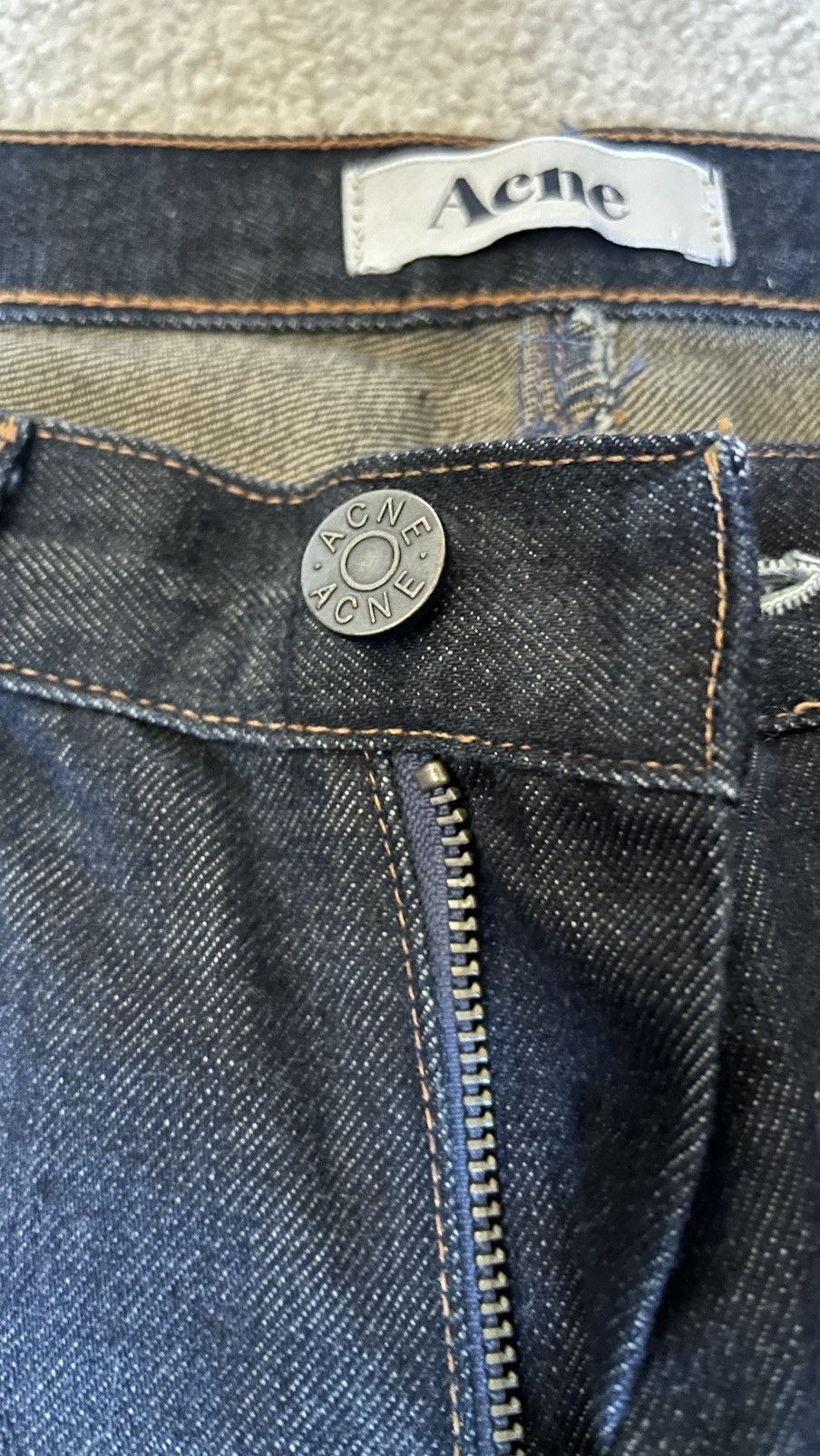 Acne Studios Acne Studios Max Raw Denim Size US 31 - 3 Thumbnail