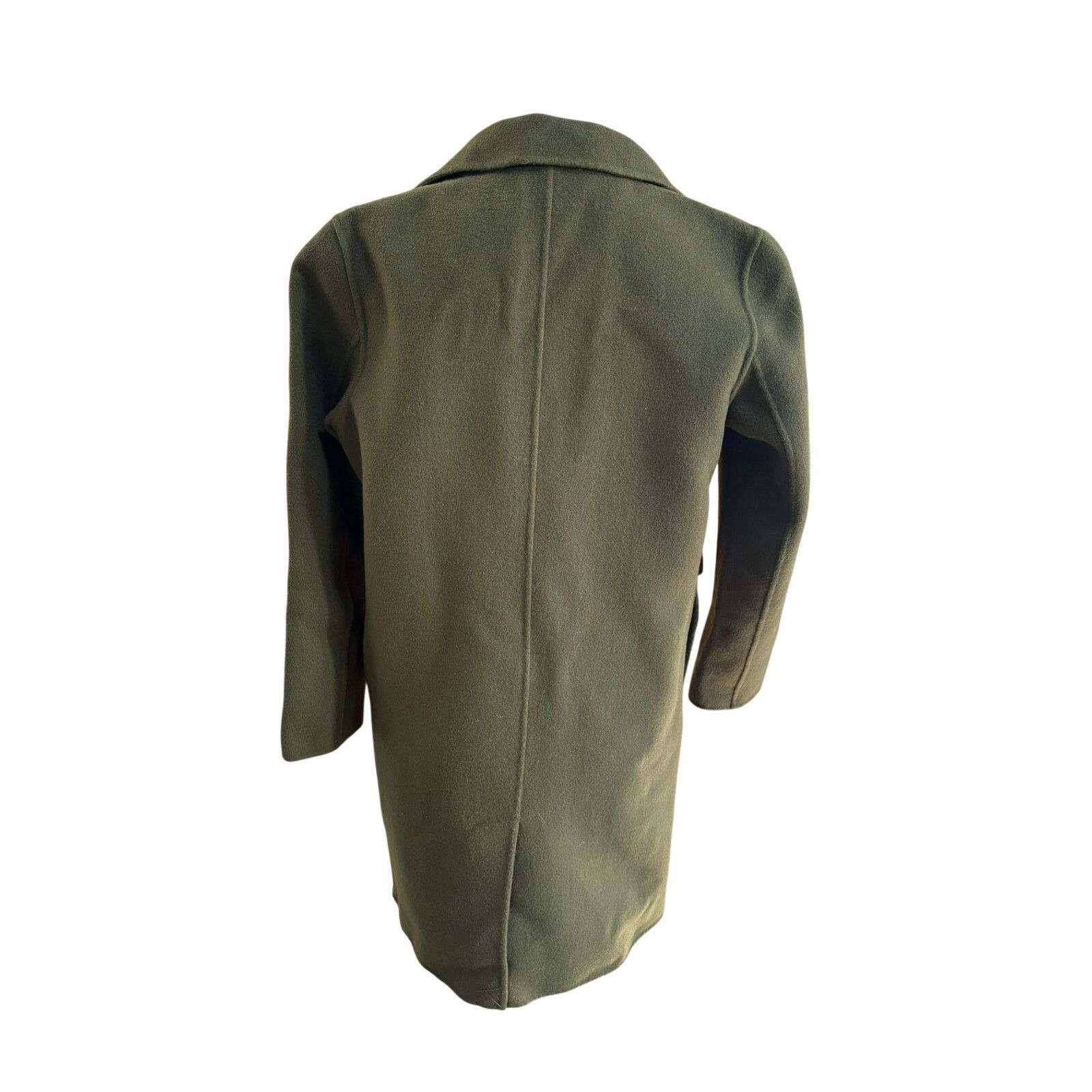 Acne Studios Amen x for Barbed Italy 100% Wool Coat Olive Green S Size S / US 4 / IT 40 - 3 Thumbnail
