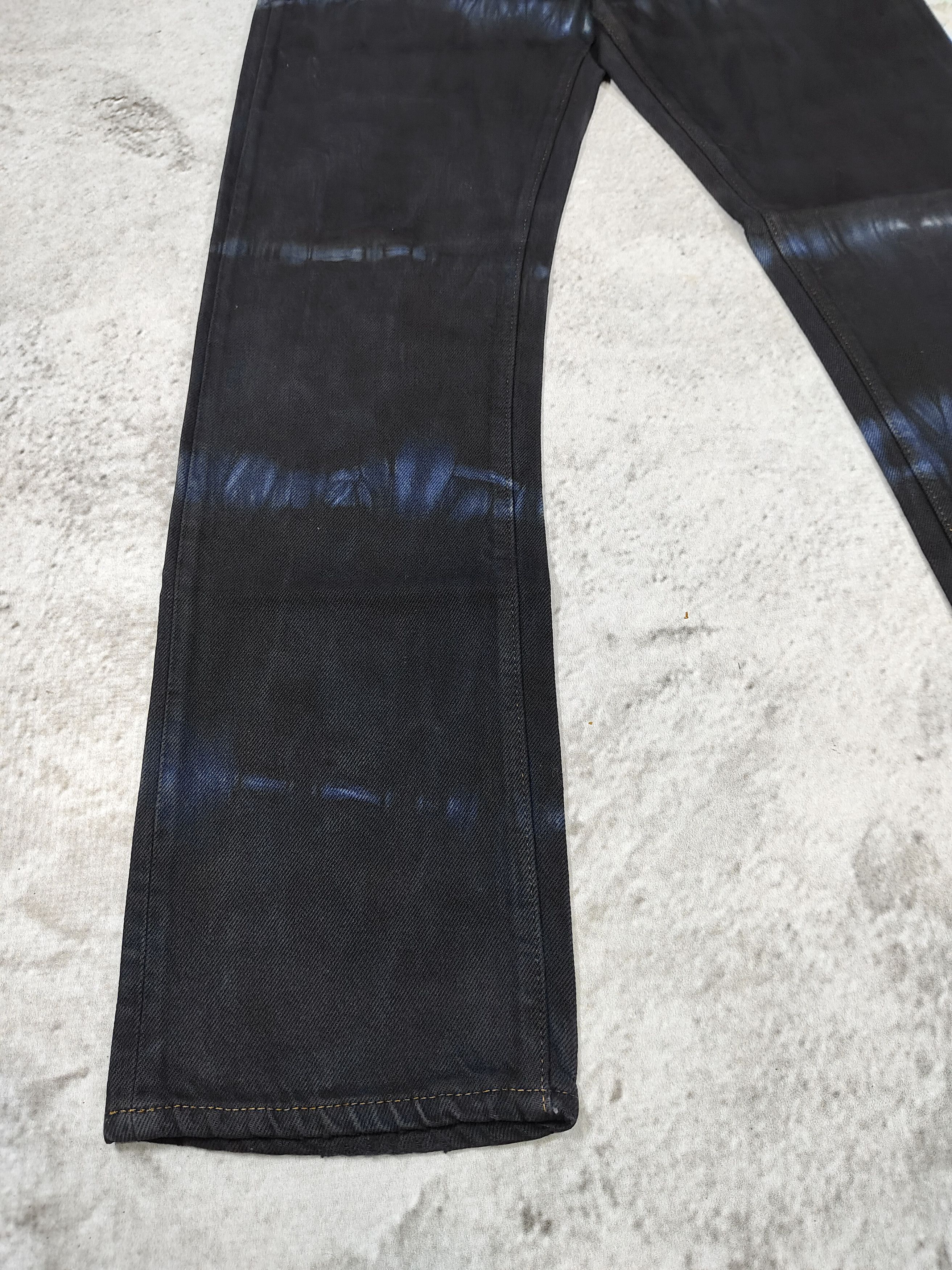 Seditionaries Obesity + Speed❤️‍🔥Gothic Punk Studded Cross Tiedye Jeans Size US 30 / EU 46 - 6 Thumbnail