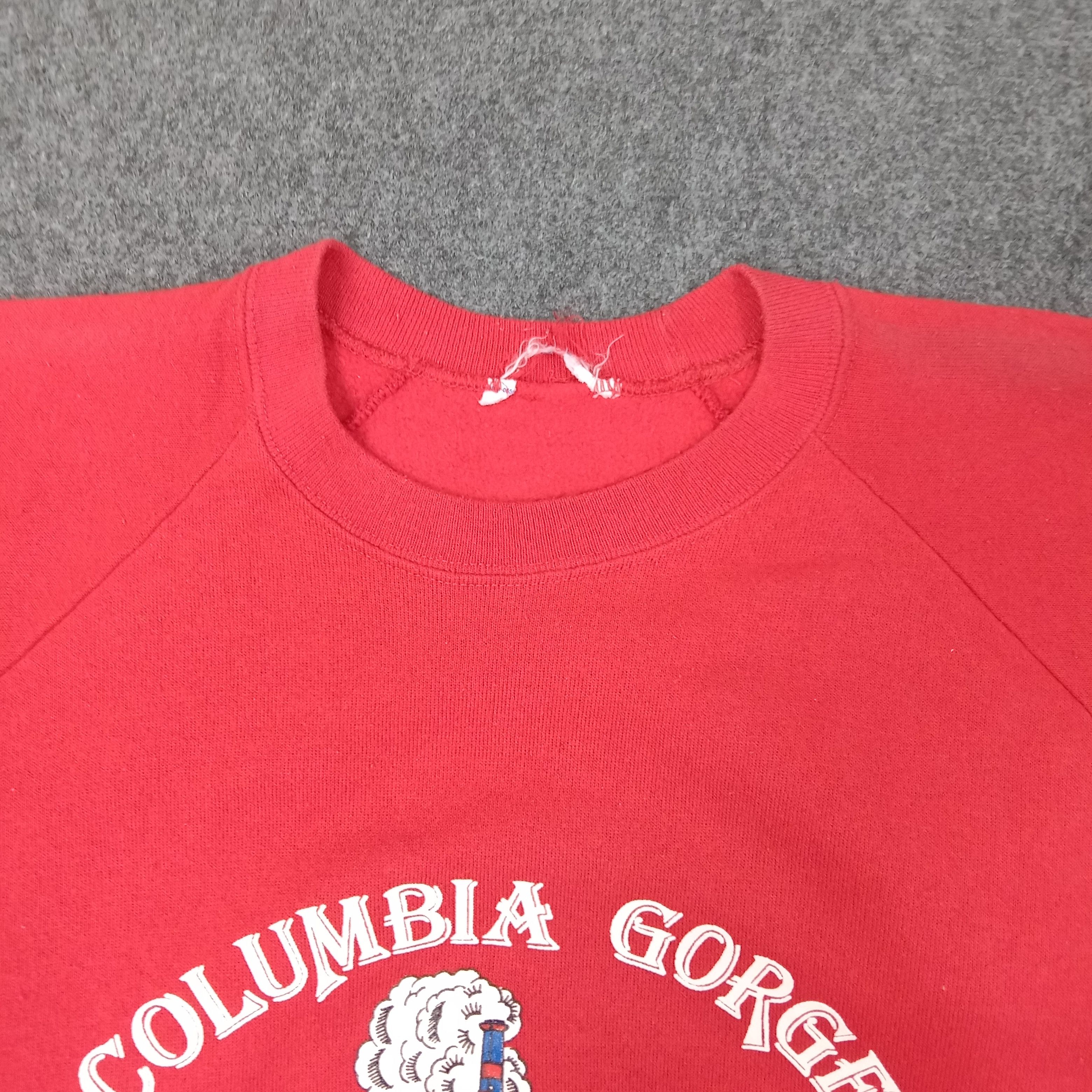 Vintage Columbia Gorge Strenwheleer Retro Style Sweatshirt C253N4 Size US M / EU 48-50 / 2 - 4 Thumbnail