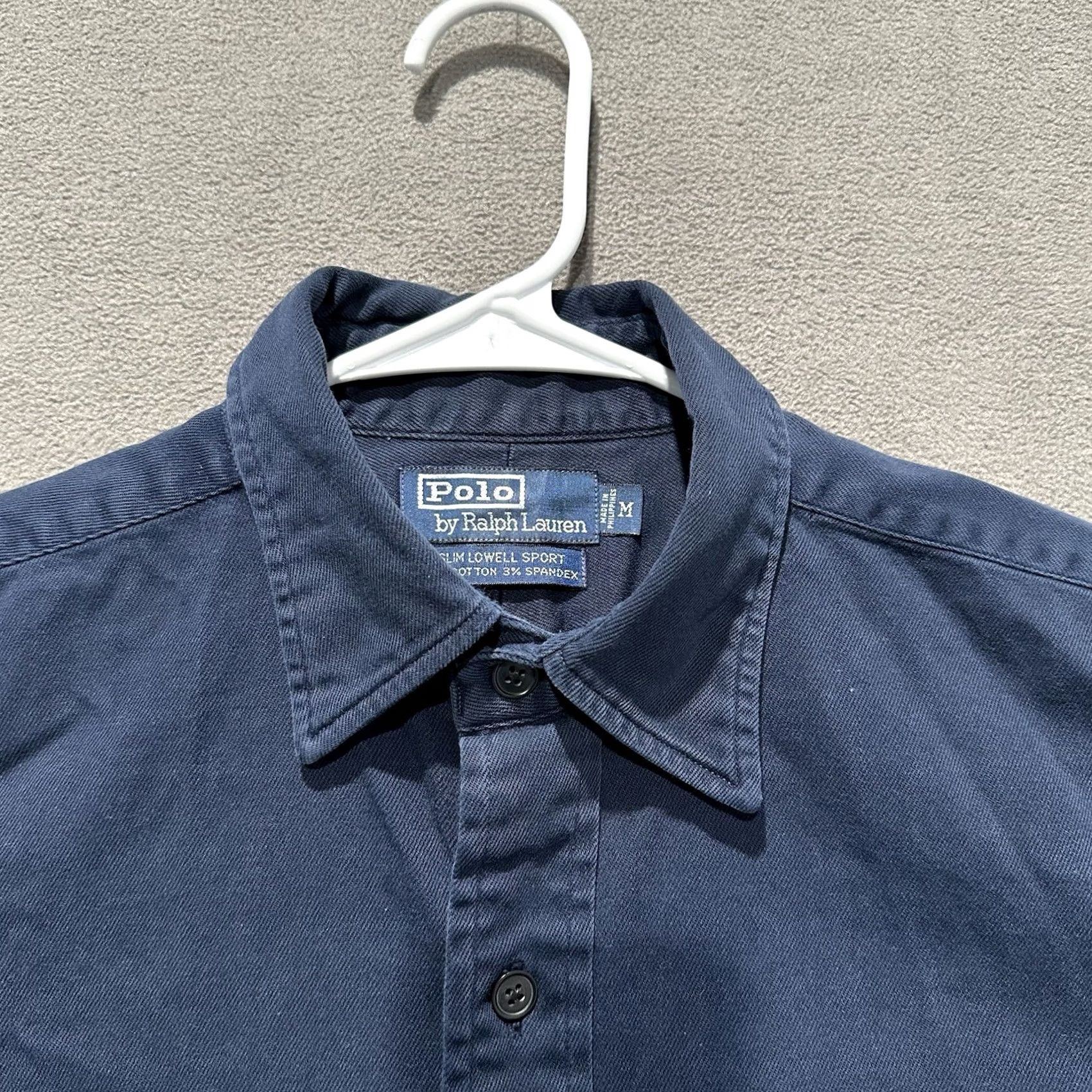 Polo Ralph Lauren Polo Ralph Lauren Shirt Mens Navy Blue Lowell Sport Button-Up Size US M / EU 48-50 / 2 - 3 Thumbnail