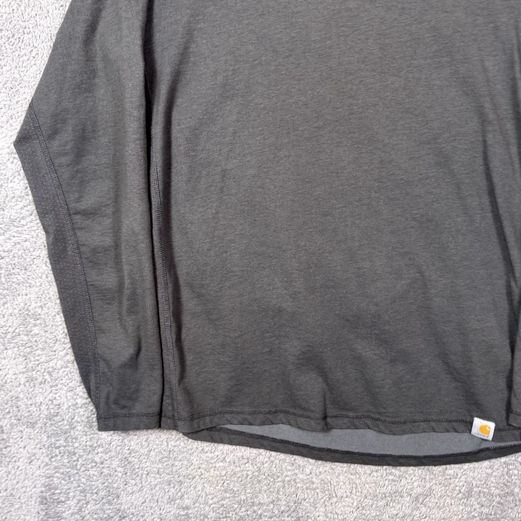 Carhartt VINTAGE Carhartt Hoodie Mens M Force Lightweight Pullover Sweatshirt Workwear TK5481-M Size US M / EU 48-50 / 2 - 2 Thumbnail