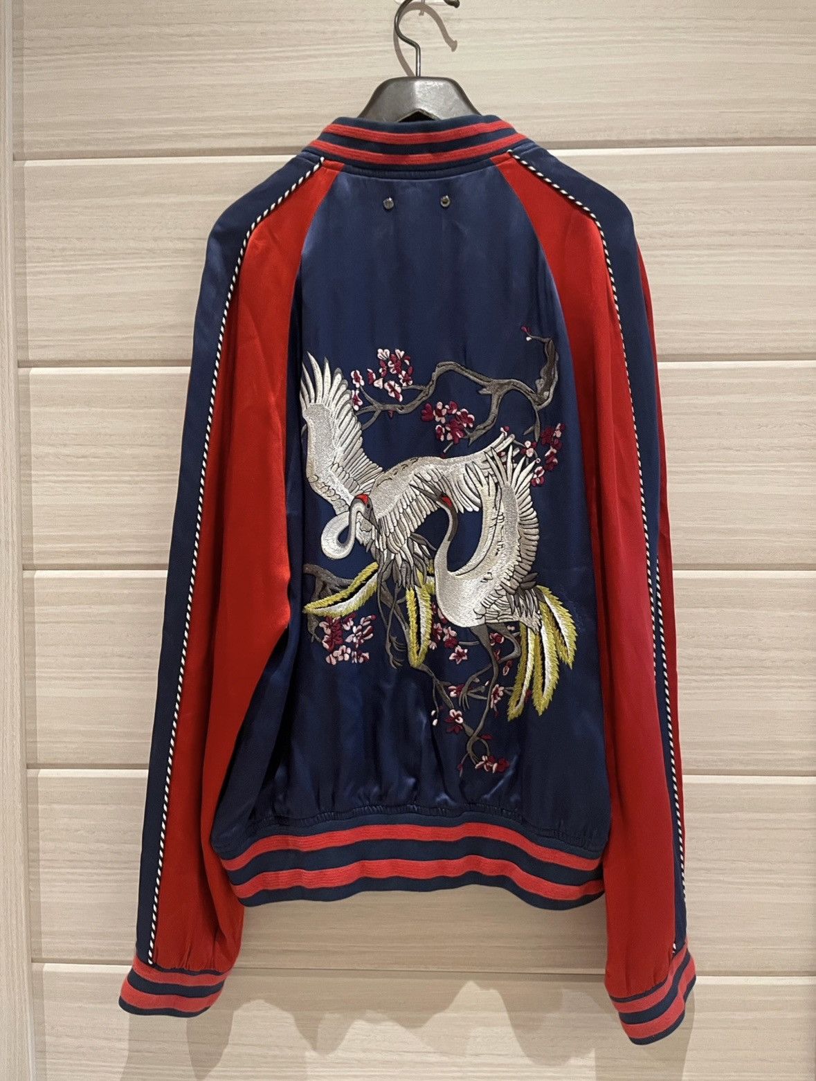 Louis Vuitton SS16 Embroidery Satin Souvenir Jacket Size US XXL / EU 58 / 5 - 2 Thumbnail