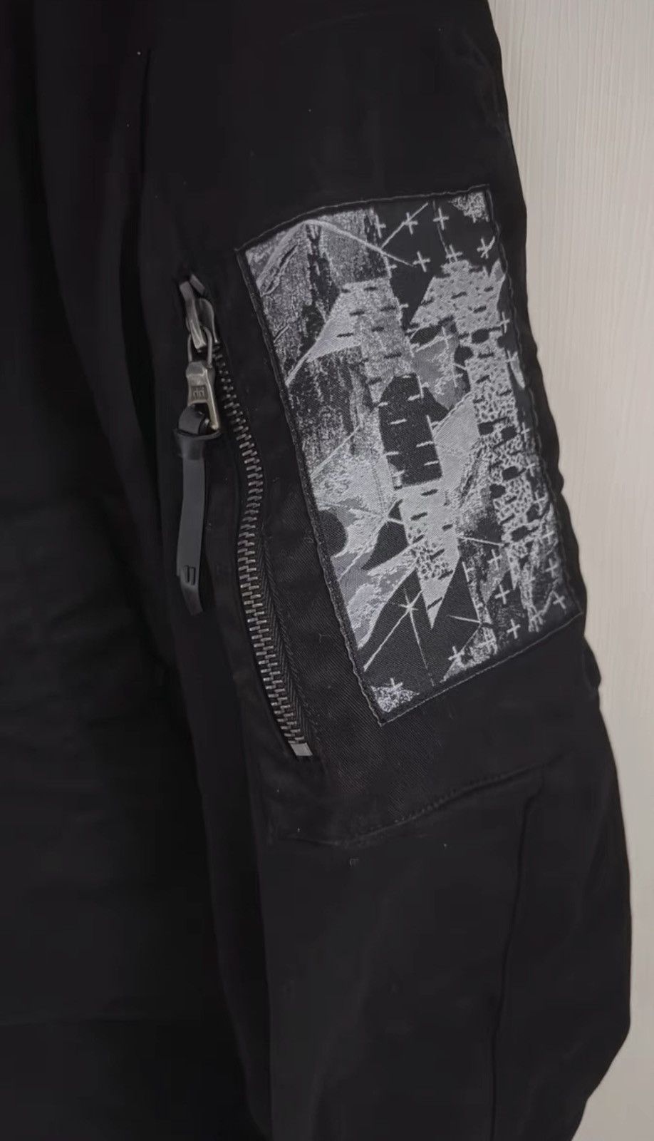 Boris Bidjan Saberi RORIS BIDJAN SABERI Men's Black MA-1 Jacket Size US S / EU 44-46 / 1 - 3 Thumbnail