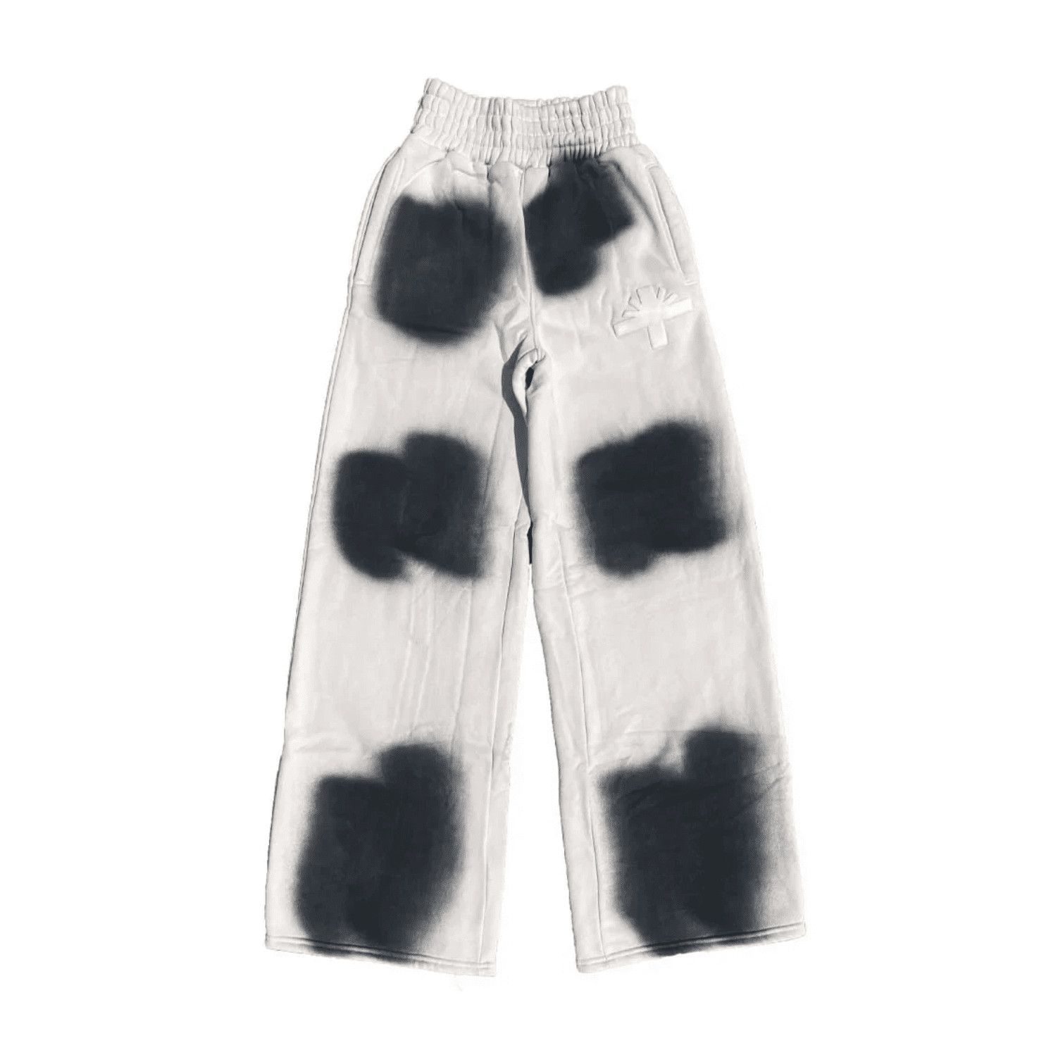 Vertabrae Cream Black Spotted Sweatpants Size US 34 / EU 50 - 1 Preview