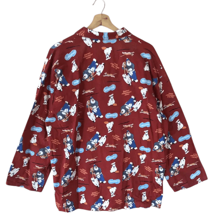Vintage Vintage Santaworld Fleece Tshirts Size US L / EU 52-54 / 3 - 3 Thumbnail