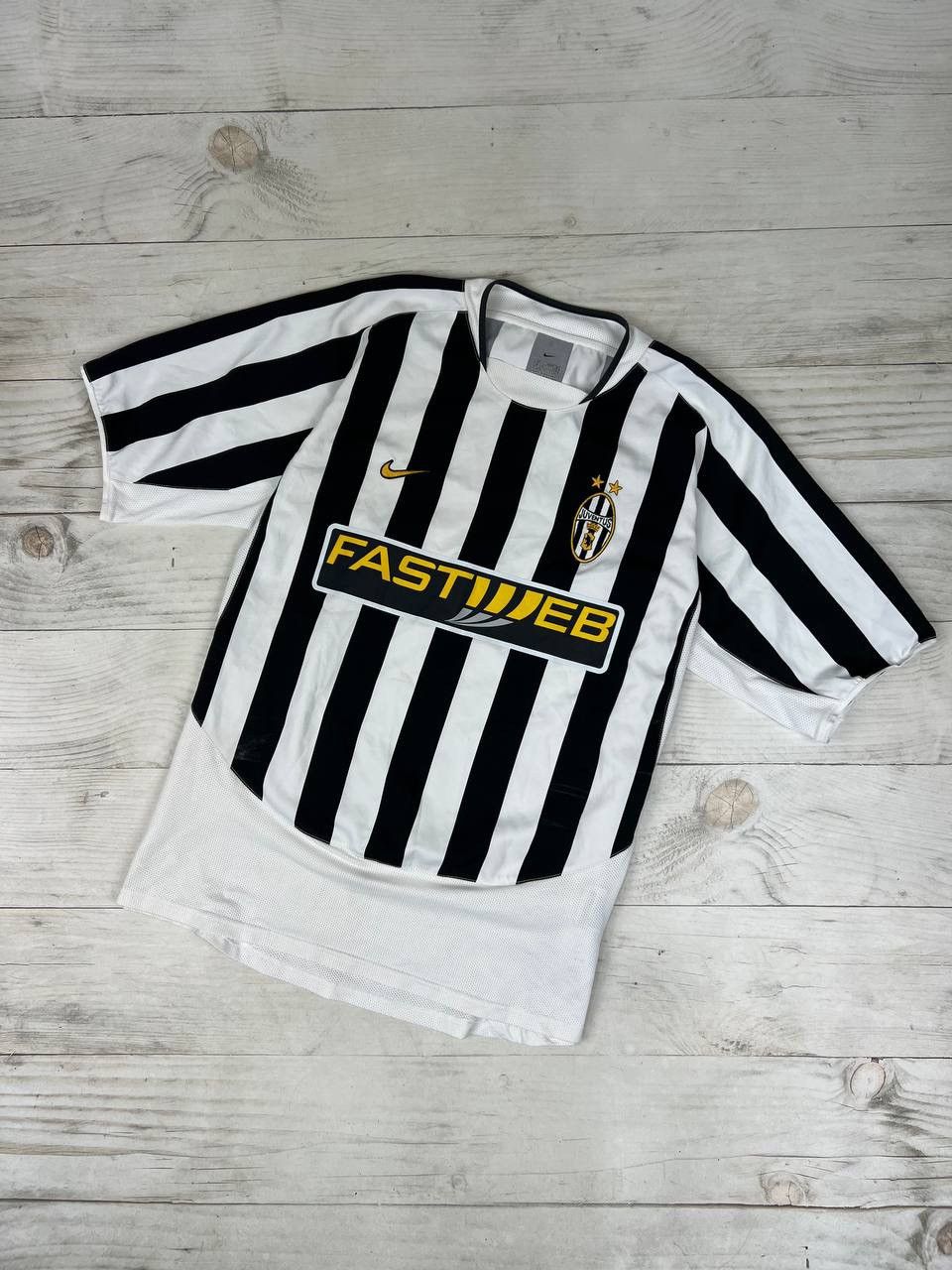 Vintage Nike Juventus 2003 2004 Home Shirt Soccer Jersey