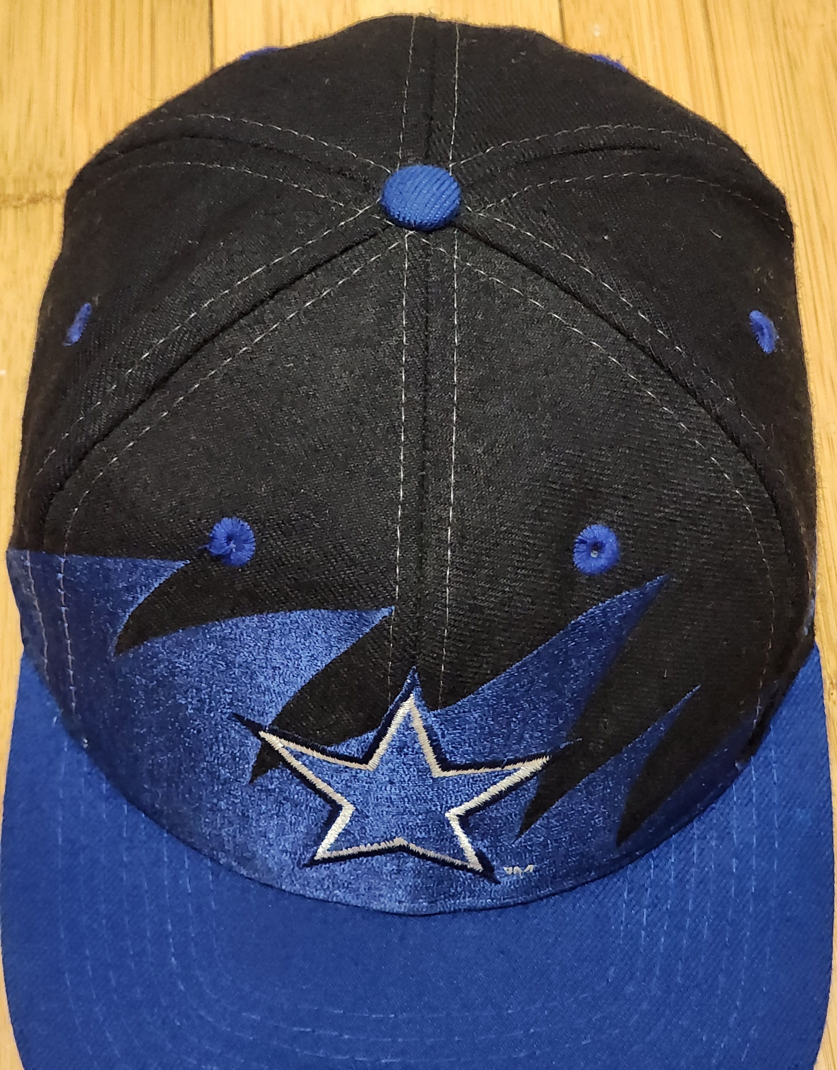 Logo Athletic Dallas Cowboys Hat 7 1/8 Dome Shark Tooth Logo Athletics Size ONE SIZE - 5 Thumbnail