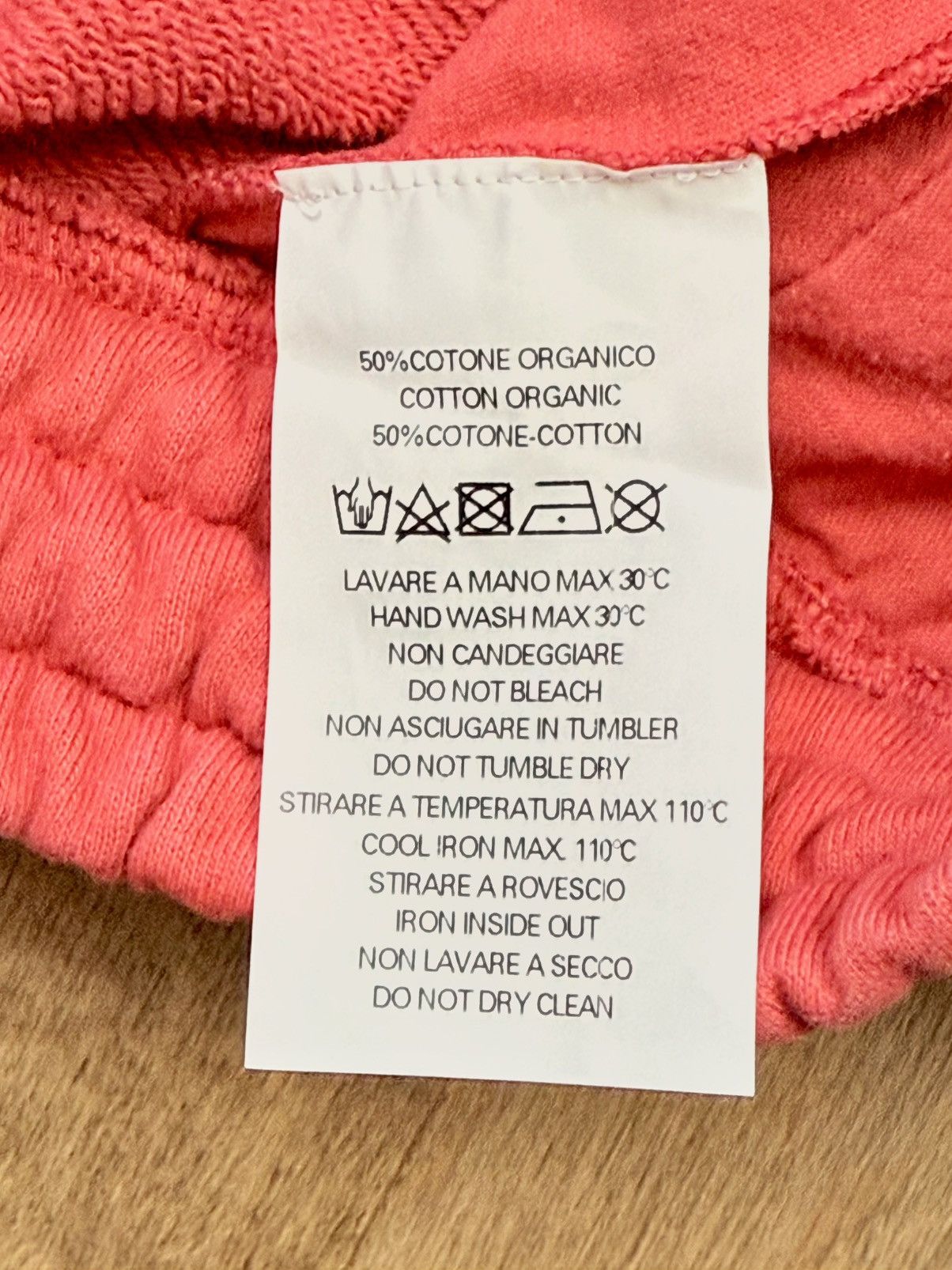 Off-White NEW 1 of 1 RUNWAY Cargo Joggers Red with Bleach Distressing Size US 30 / EU 46 - 10 Thumbnail