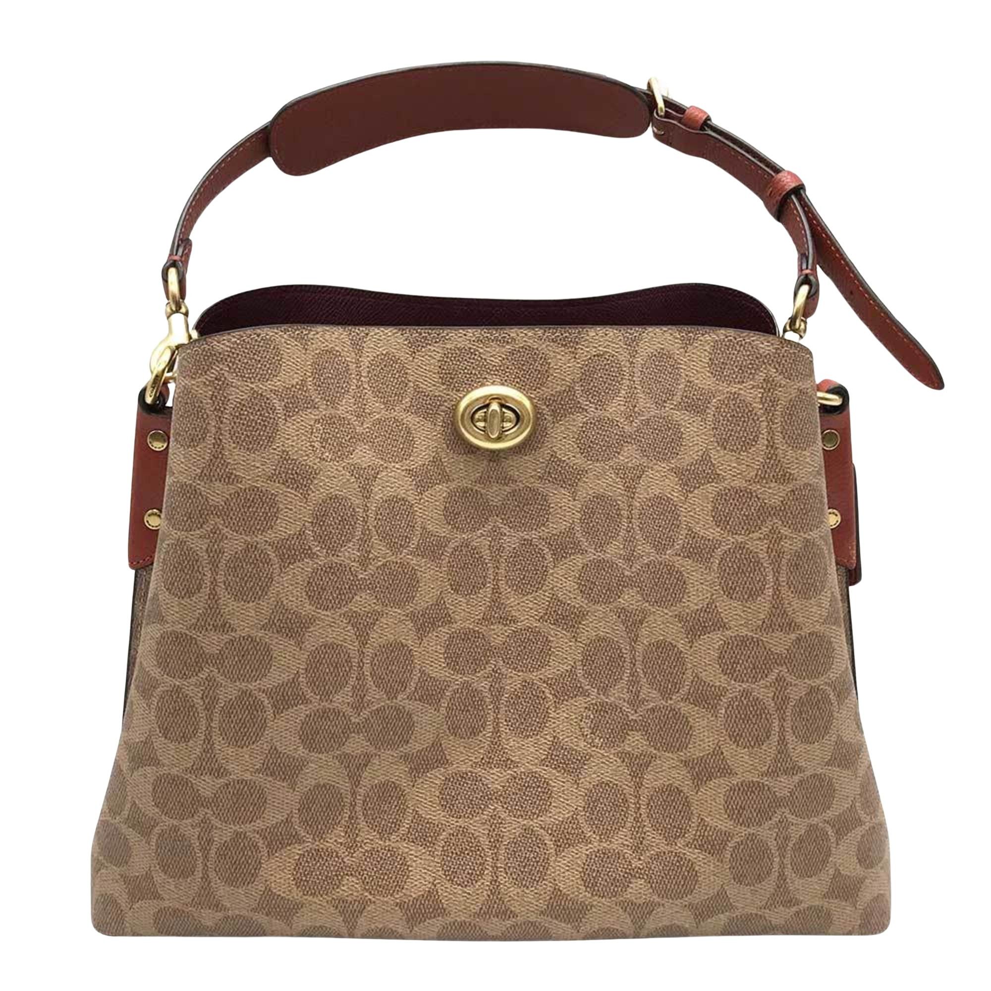 image of Coach Signature Shopper in Brown, Women's