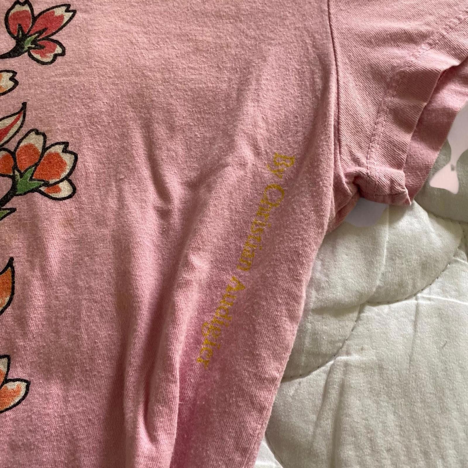 Ed Hardy Ed hardy pink baby tee top with skulls and flowers Size XS / US 0-2 / IT 36-38 - 4 Thumbnail
