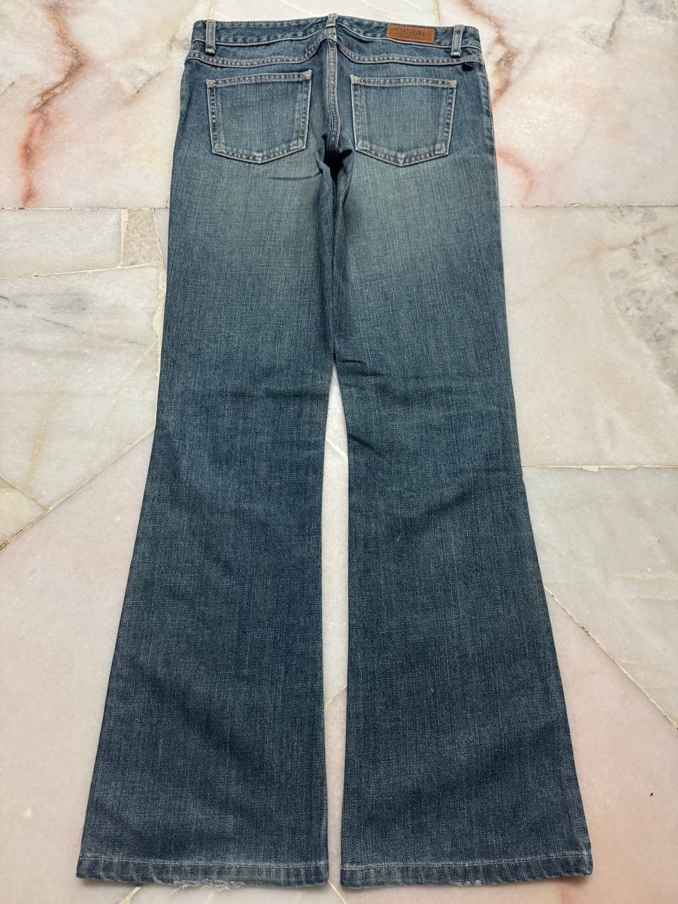 Edwin Flared💥Something Edwin Mudwash Bell Bottom Sick Jean Size US 28 / EU 44 - 2 Thumbnail