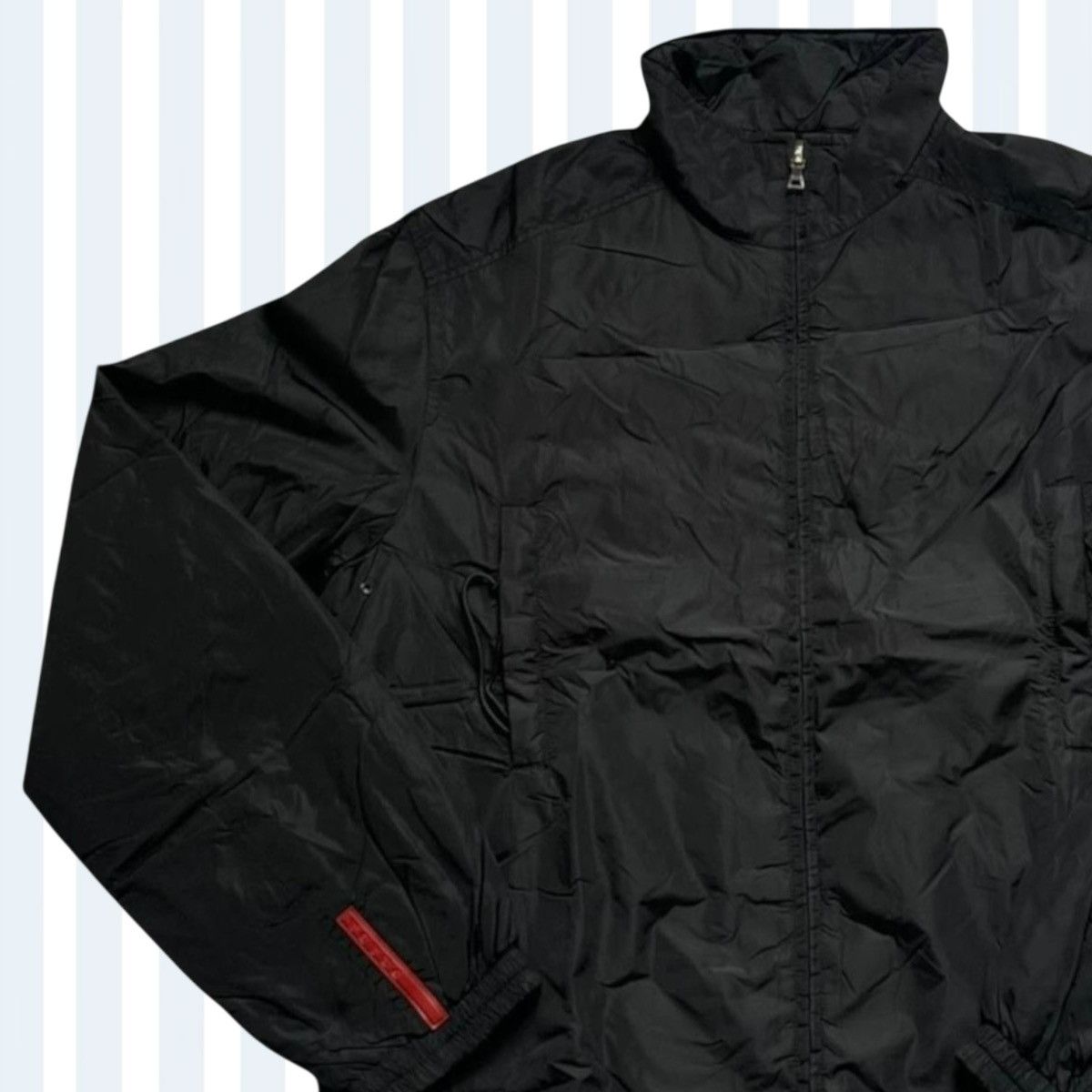 Prada PRADA REVERSIBLE WINDBREAKER PUFFER JACKET QUITED FULL ZIP Size US L / EU 52-54 / 3 - 5 Thumbnail