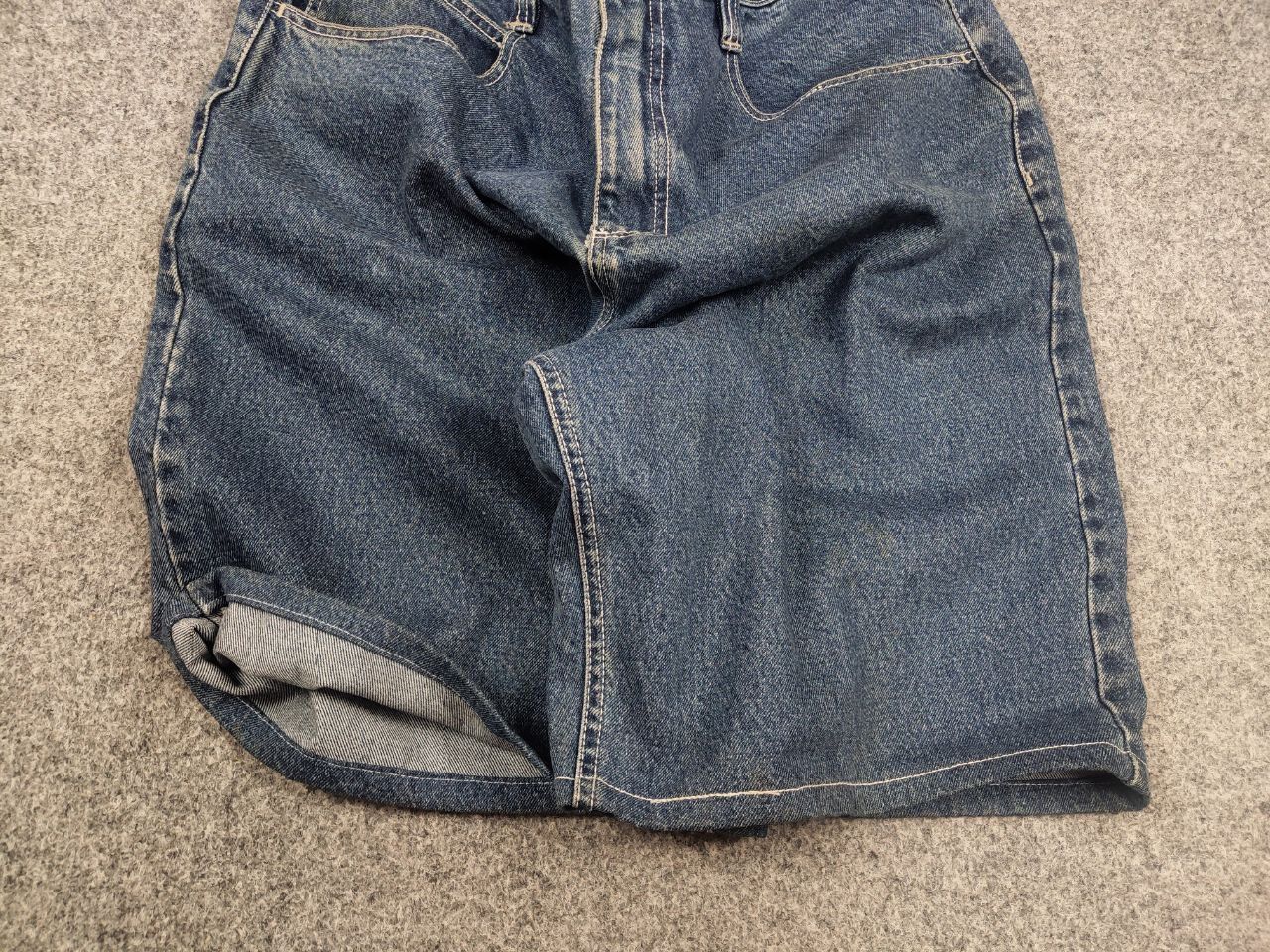 Southpole Vintage Southpole baggy Blue denim Shorts Y2k Style Rap Size US 36 / EU 52 - 5 Thumbnail