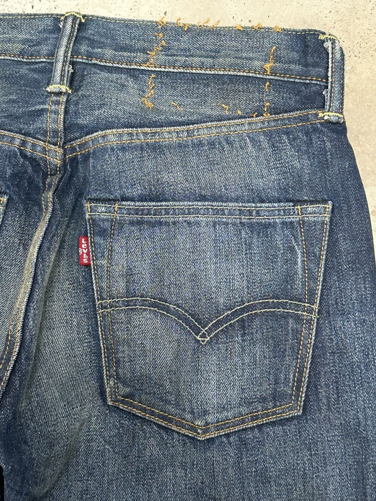 Levi's Levis Upcycled Custom Y2k Wide Leg Jeans Flared Size US 29 - 13 Thumbnail