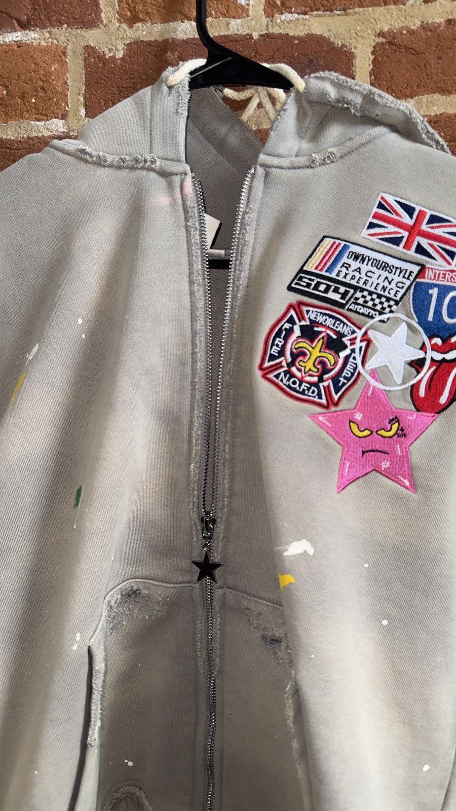 Other OYS PATCHWORK HOODIE Size US S / EU 44-46 / 1 - 9 Thumbnail