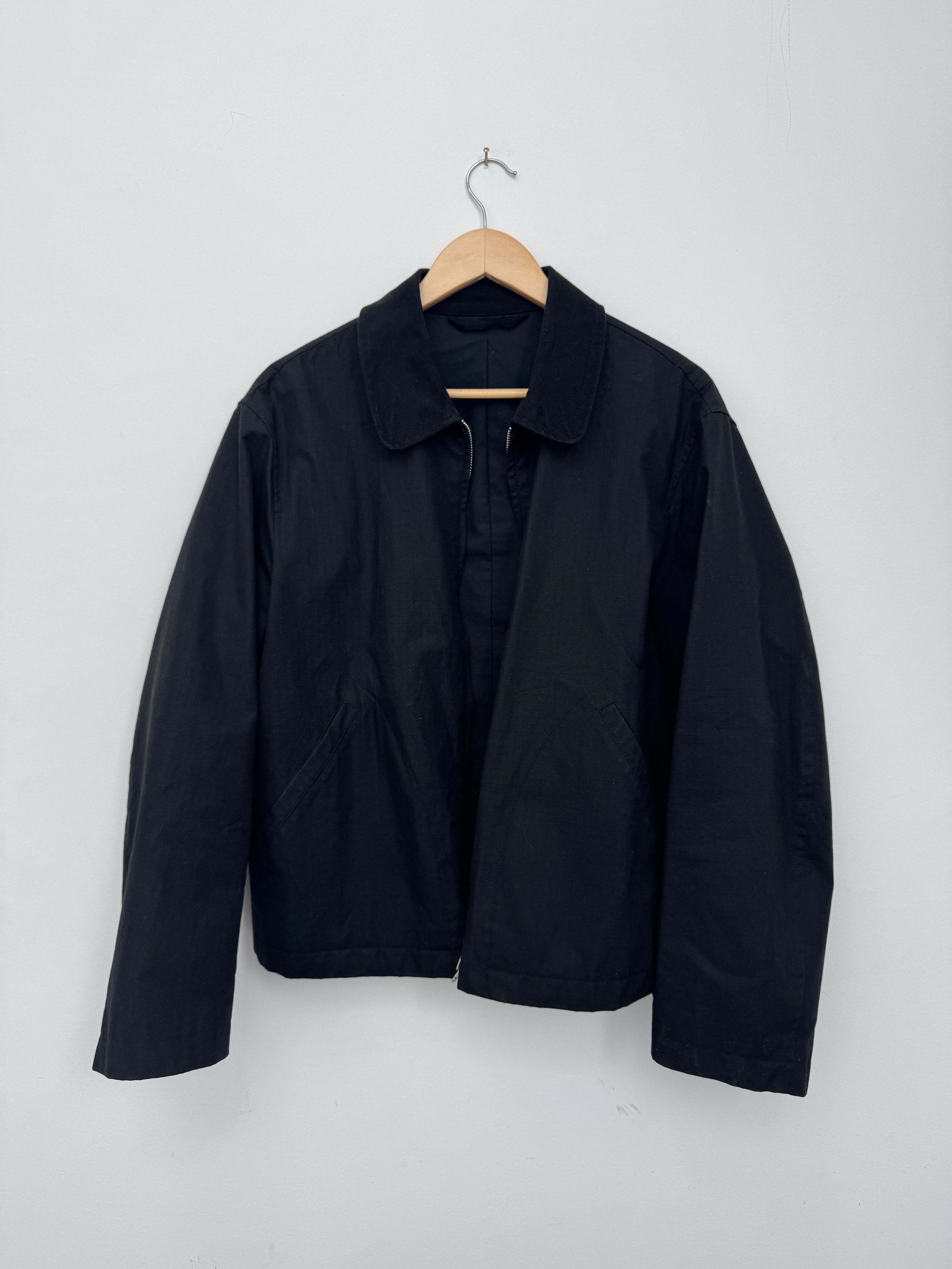 James Coward Site Jacket – Black Cotton Ripstop Size US S / EU 44-46 / 1 - 2 Thumbnail