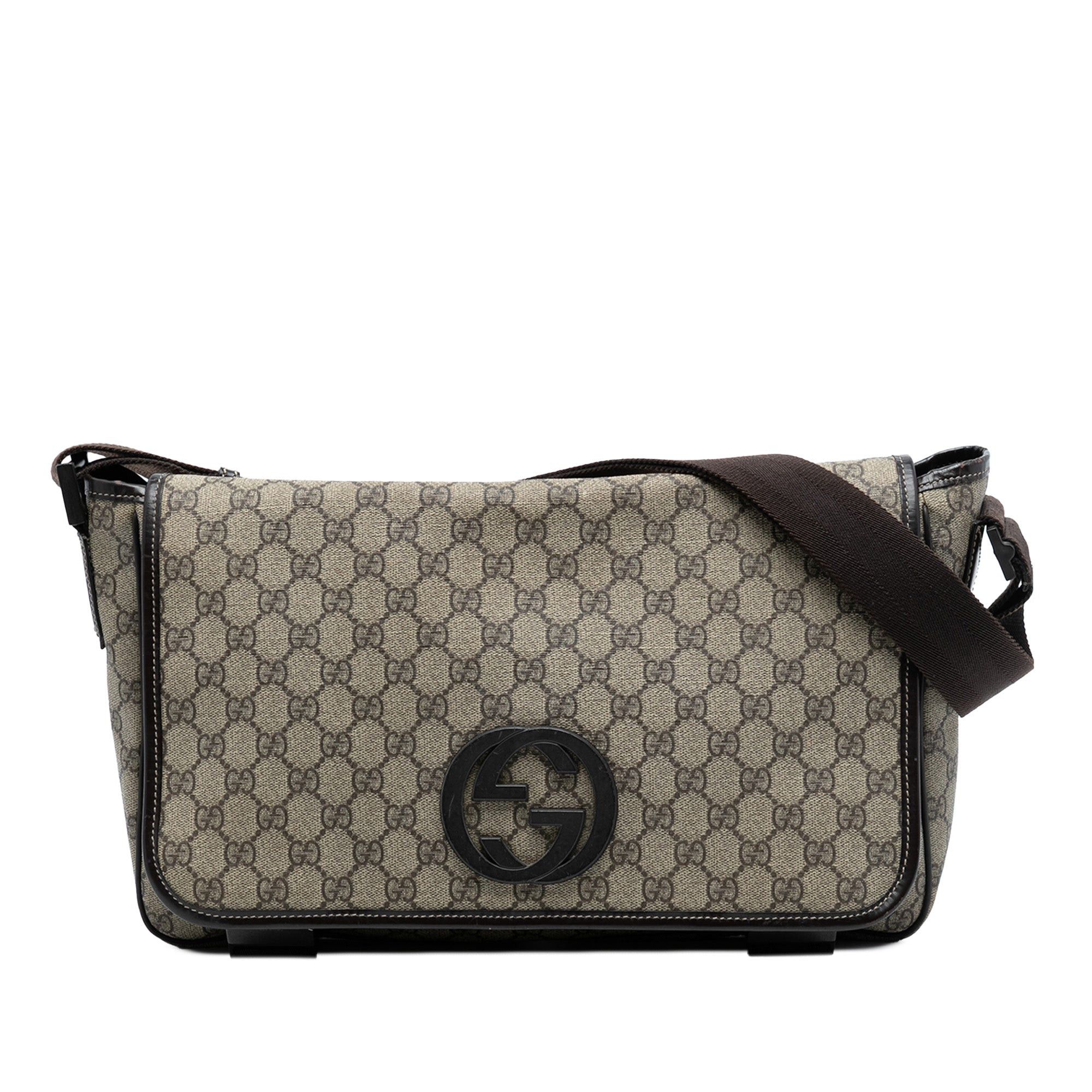 Gucci GG Supreme Interlocking G Crossbody Size ONE SIZE - 1 Thumbnail