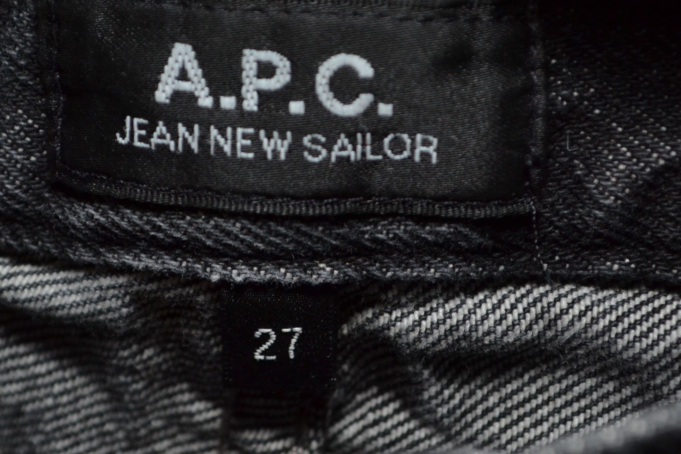 A.P.C. A.P.C. Jean New Sailor Jeans 27 Gray Denim Women Cropped Size 27" / US 4 / IT 40 - 3 Thumbnail
