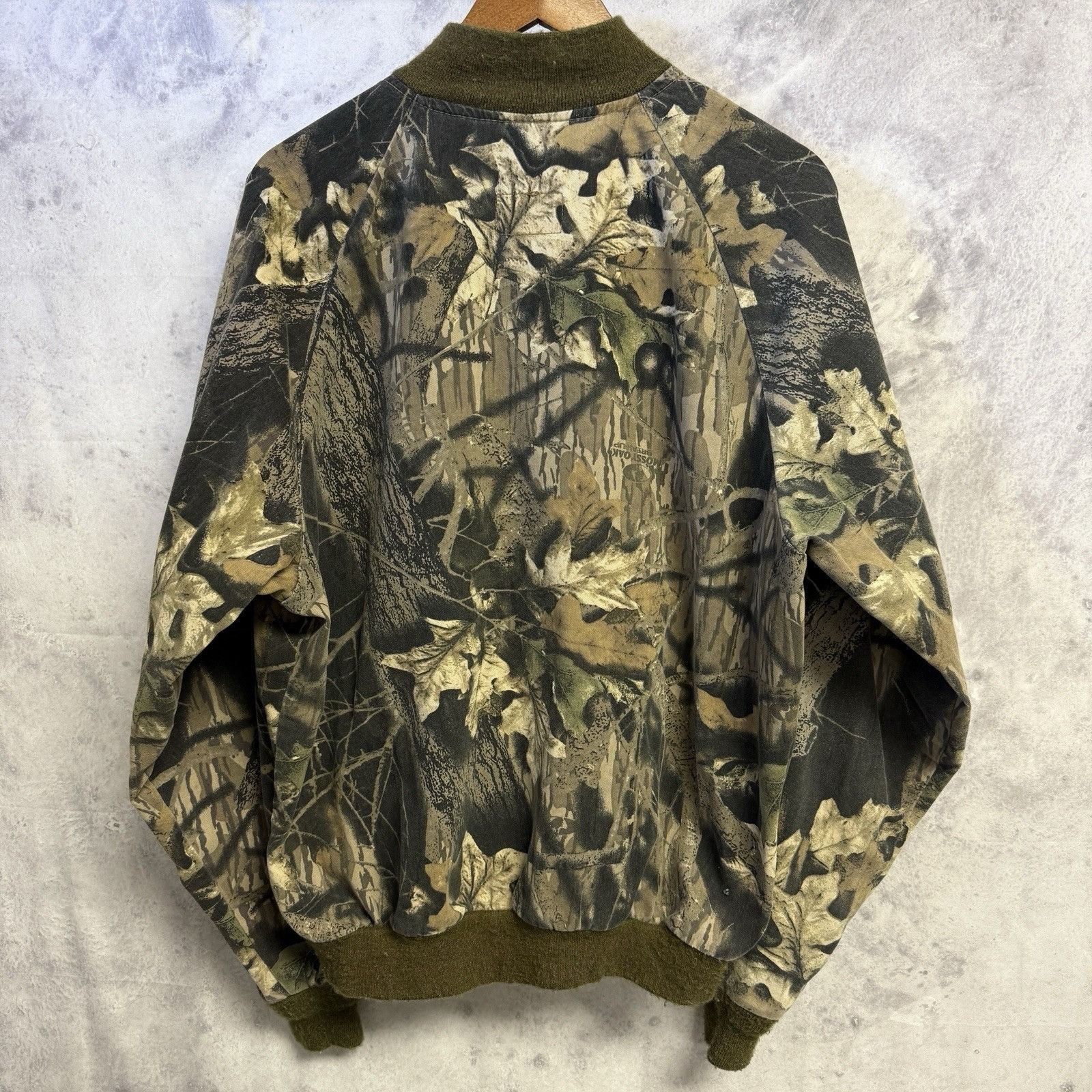 Mossy Oaks Vintage Mossy Oak Jacket Camouflage Bomber Hunting Mens XL Size US XL / EU 56 / 4 - 2 Thumbnail