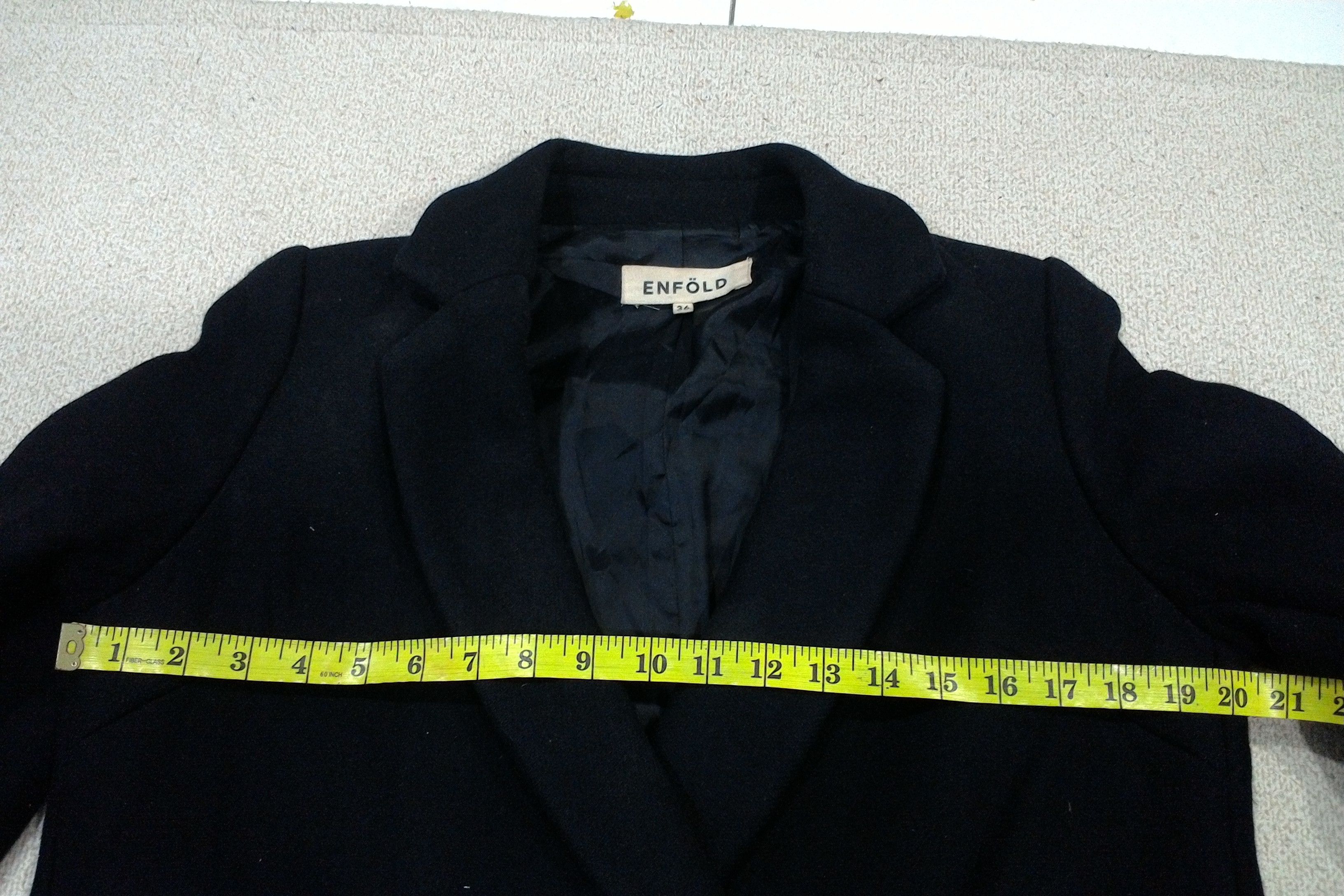 Other ENFOLD Vintage long coat Size XS / US 0-2 / IT 36-38 - 9 Thumbnail