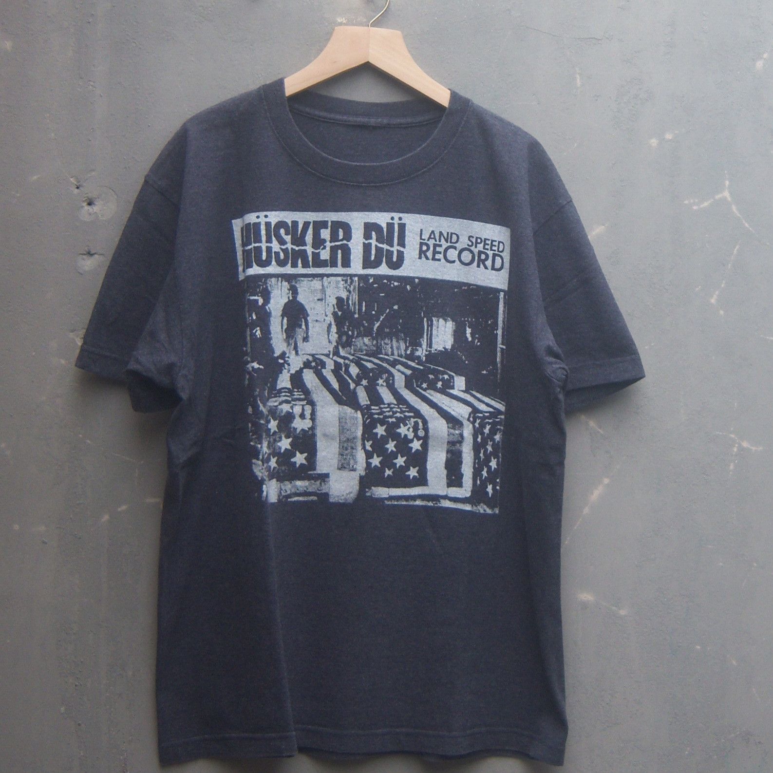 Band Tees Husker Du Land Speed Records T Shirt Size US M / EU 48-50 / 2 - 2 Thumbnail