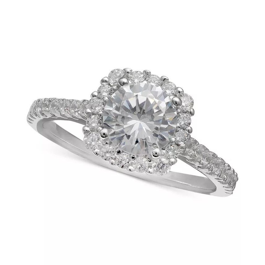 Giani Bernini Giani Bernini Sterling Silver CZ Halo Ring Size 7 | NWT Size ONE SIZE - 1 Thumbnail