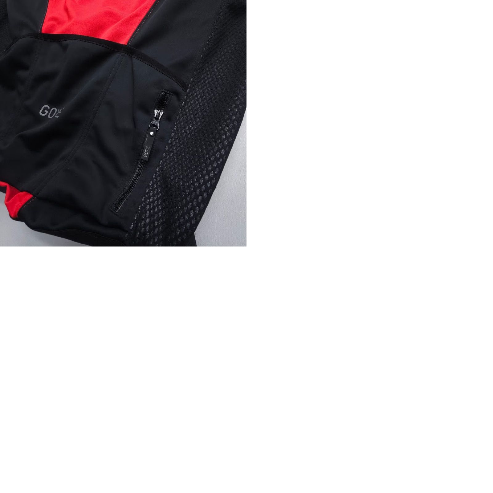 GOREWEAR Gore Gorewear Phantom Windstopper Jacket Mens M Red Black Convertible Cycling Windbreaker Colorblock Multicolor Long Sleeve Full Zip Size US M / EU 48-50 / 2 - 9 Thumbnail