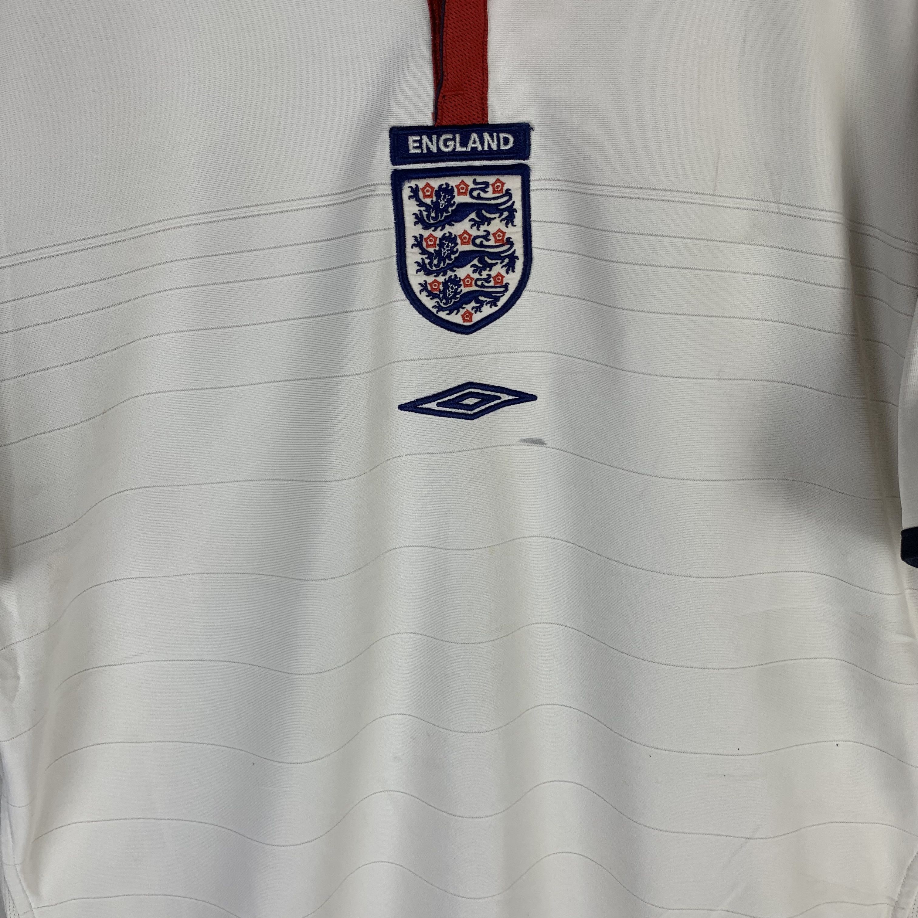 Umbro 2003/05 Umbro England Reversible Jersey Size US M / EU 48-50 / 2 - 2 Thumbnail