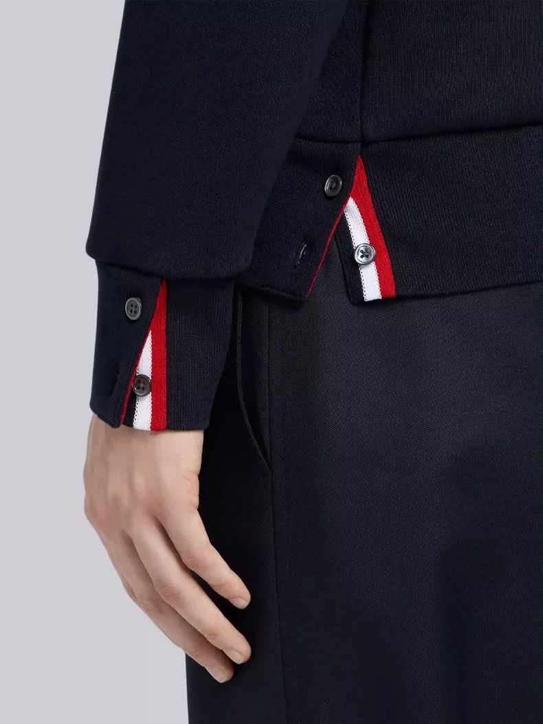 Thom Browne Thom Browne Tie-down zip hoodie Size US XL / EU 56 / 4 - 5 Thumbnail