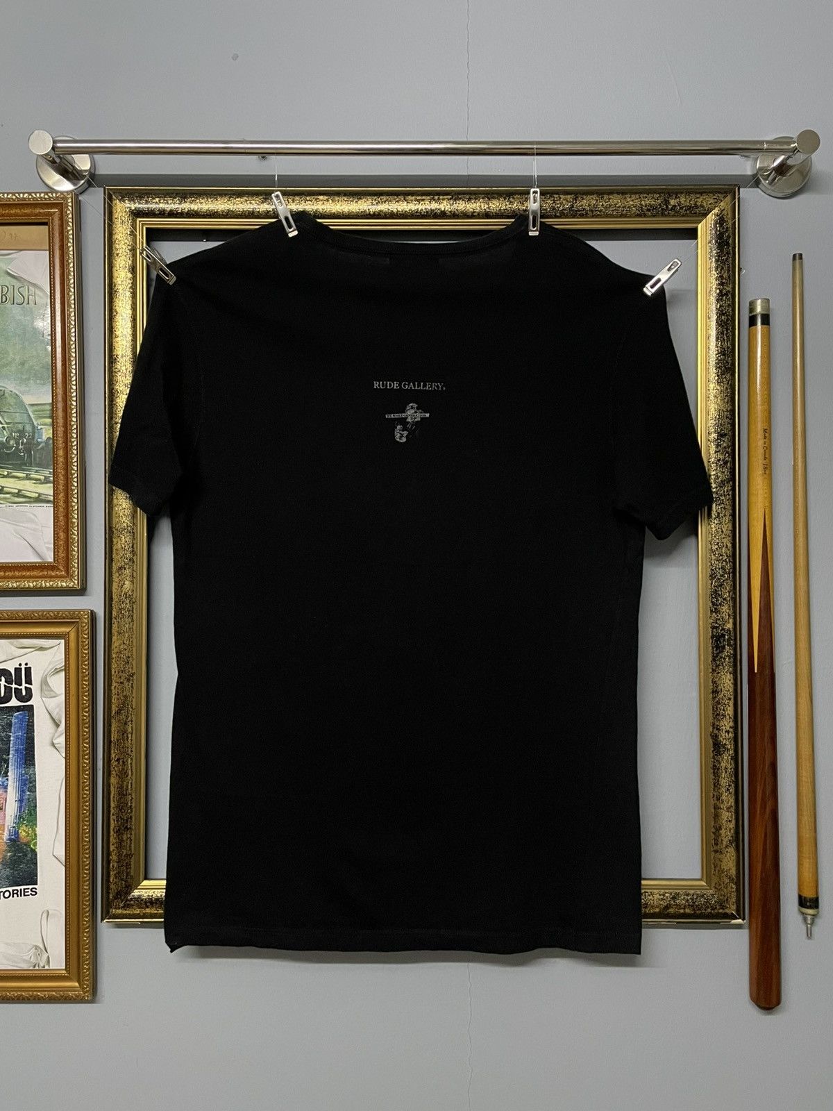 Hysteric Glamour Vintage Japan Designer - Rude Gallery Revolt Skull Tshirt Size US M / EU 48-50 / 2 - 6 Thumbnail