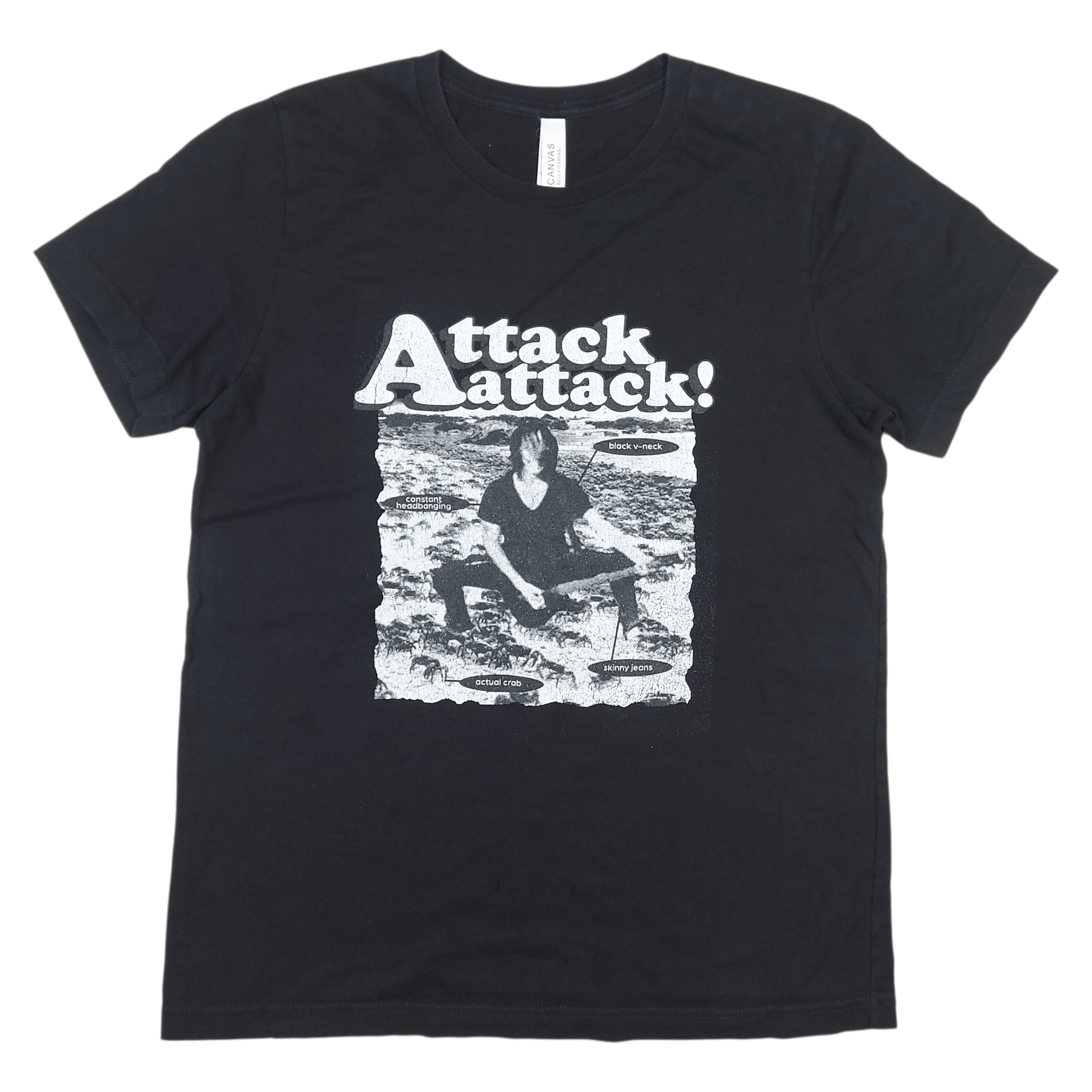 Band Tees Attack Attack! Band Crabcore Emo Era TEE Size US M / EU 48-50 / 2 - 1 Thumbnail