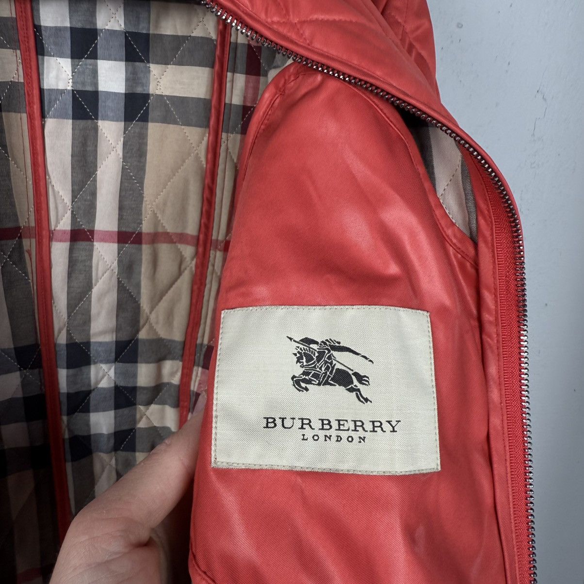 Burberry Burberry Vintage Nova Check Quilted Jacket Coat Size M / US 6-8 / IT 42-44 - 7 Thumbnail