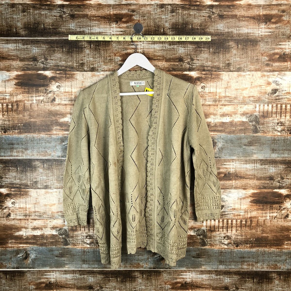 Japanese Brand × Vintage Marsa vintage japan Cardigan Knitwear #A1480 Size M / US 6-8 / IT 42-44 - 1 Thumbnail