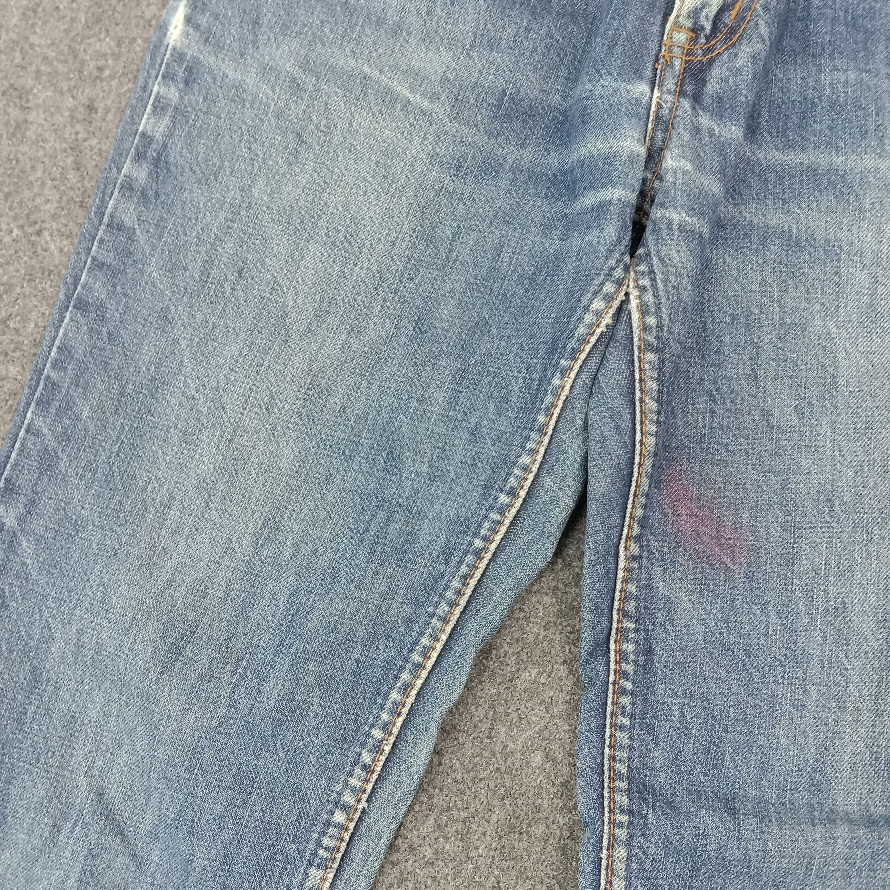 Hysteric Glamour Hysterics Raider Flare Custom Logo Jeans C265N8 Size US 29 - 9 Thumbnail