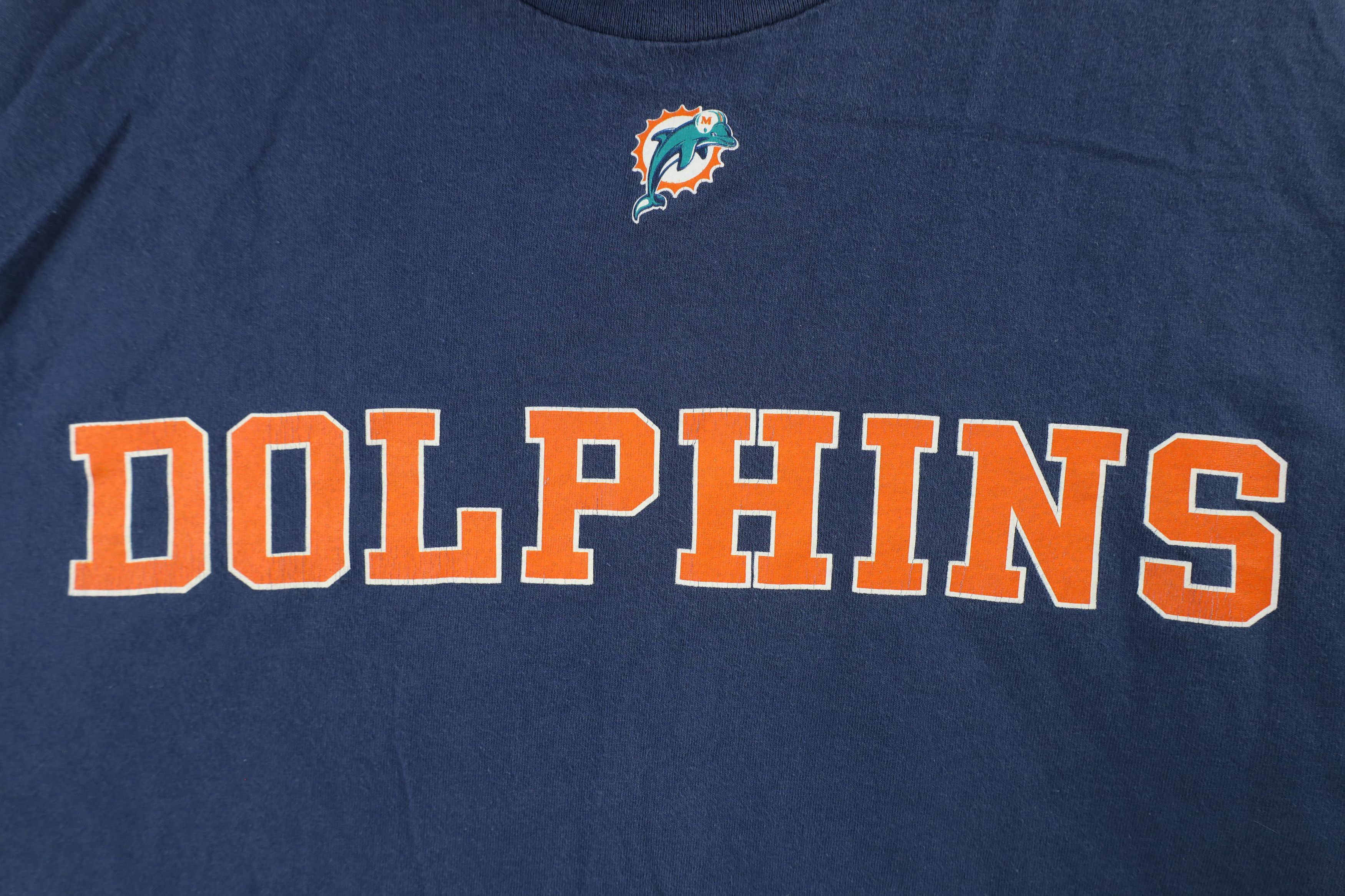 Vintage Vintage NFL Out Miami Dolphins Football Long Sleeve T-Shirt Size US XL / EU 56 / 4 - 6 Thumbnail
