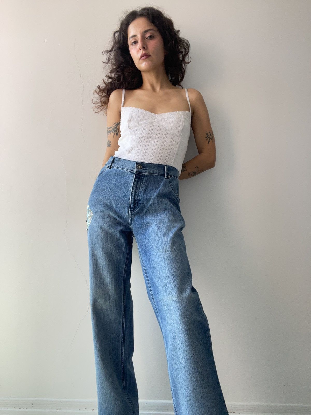 Vintage Red Apple jean Size 27" / US 4 / IT 40 - 3 Thumbnail