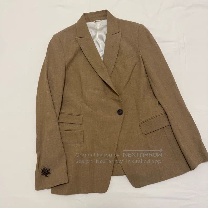 Brunello Cucinelli Brunello Cucinelli Women's Blazer Jacket Size XS / US 0-2 / IT 36-38 - 1 Thumbnail